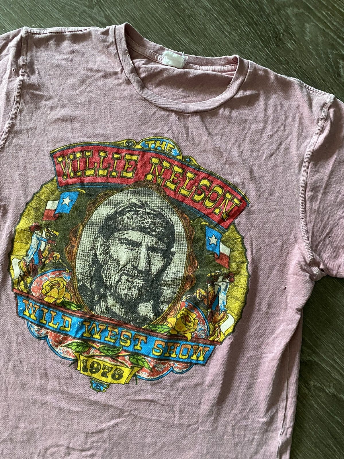 MadeWorn Made Worn Willie Nelson T-Shirt Size US M / EU 48-50 / 2 - 2 Thumbnail