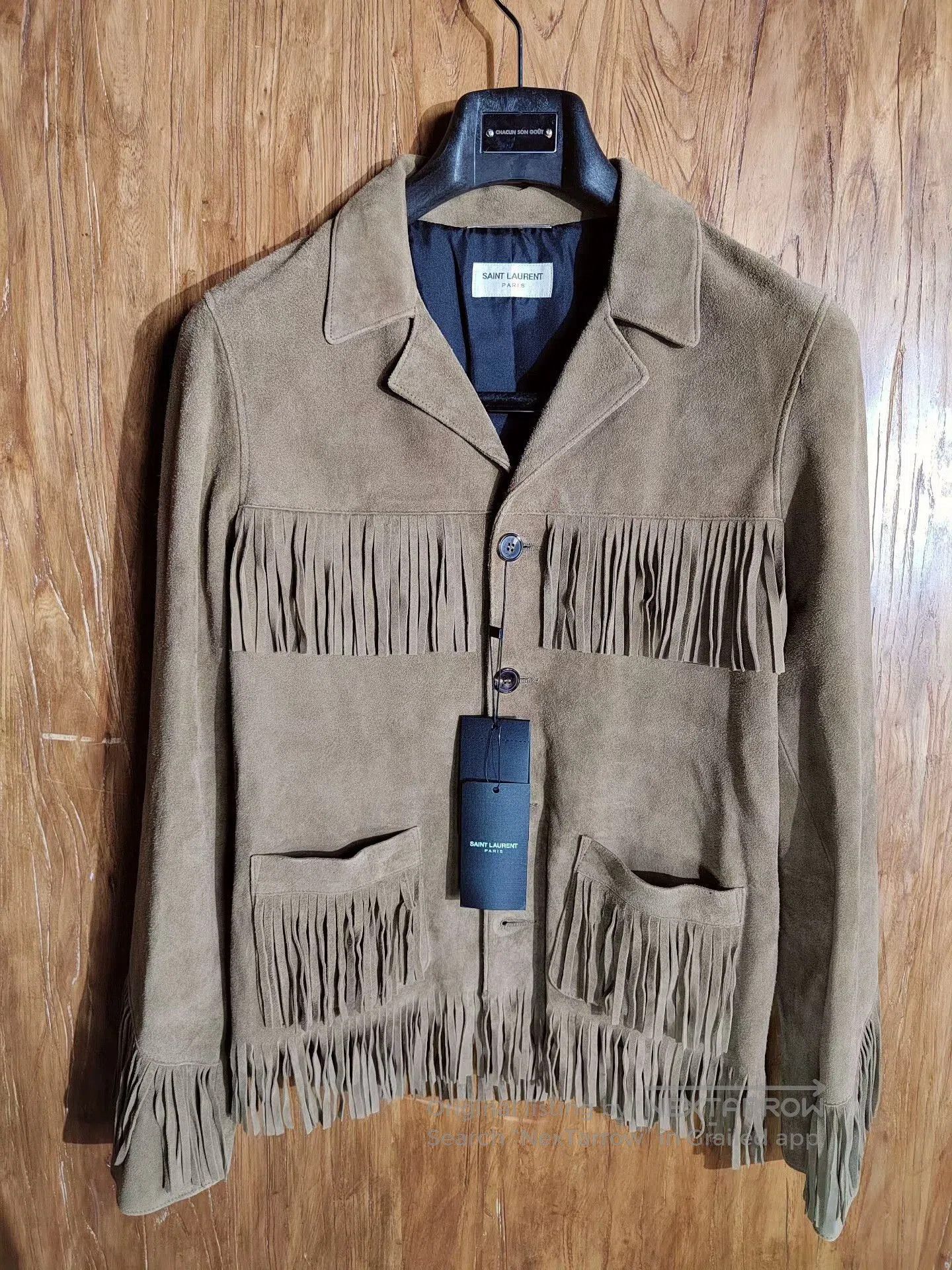 Saint Laurent Paris Saint Laurent Suede Fringe Jacket. Size US M / EU 48-50 / 2 - 1 Thumbnail