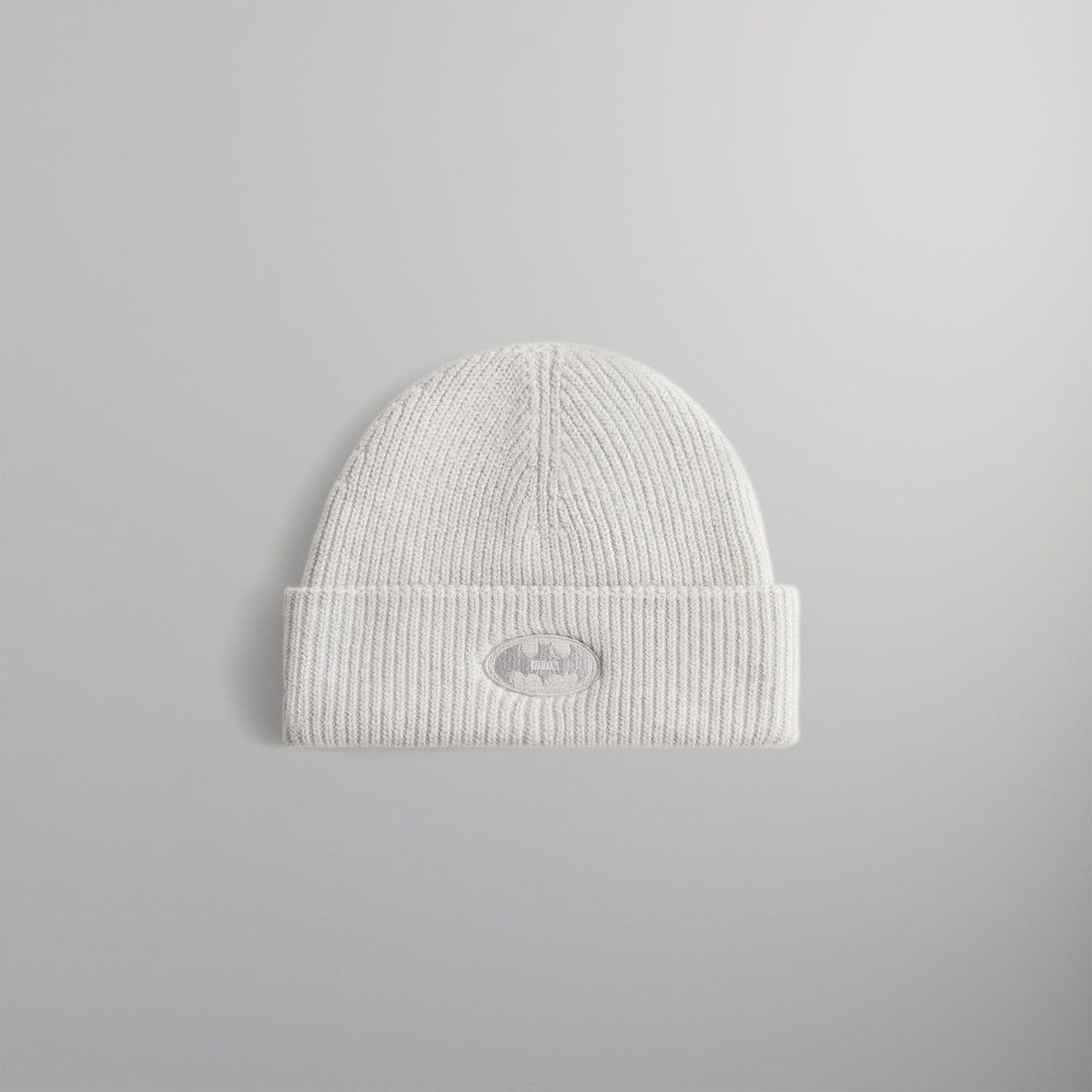 DC Comics × Kith Batman | Kith Mia Beanie in White Chunky Cotton Knit Hat Cap Size ONE SIZE - 2 Thumbnail