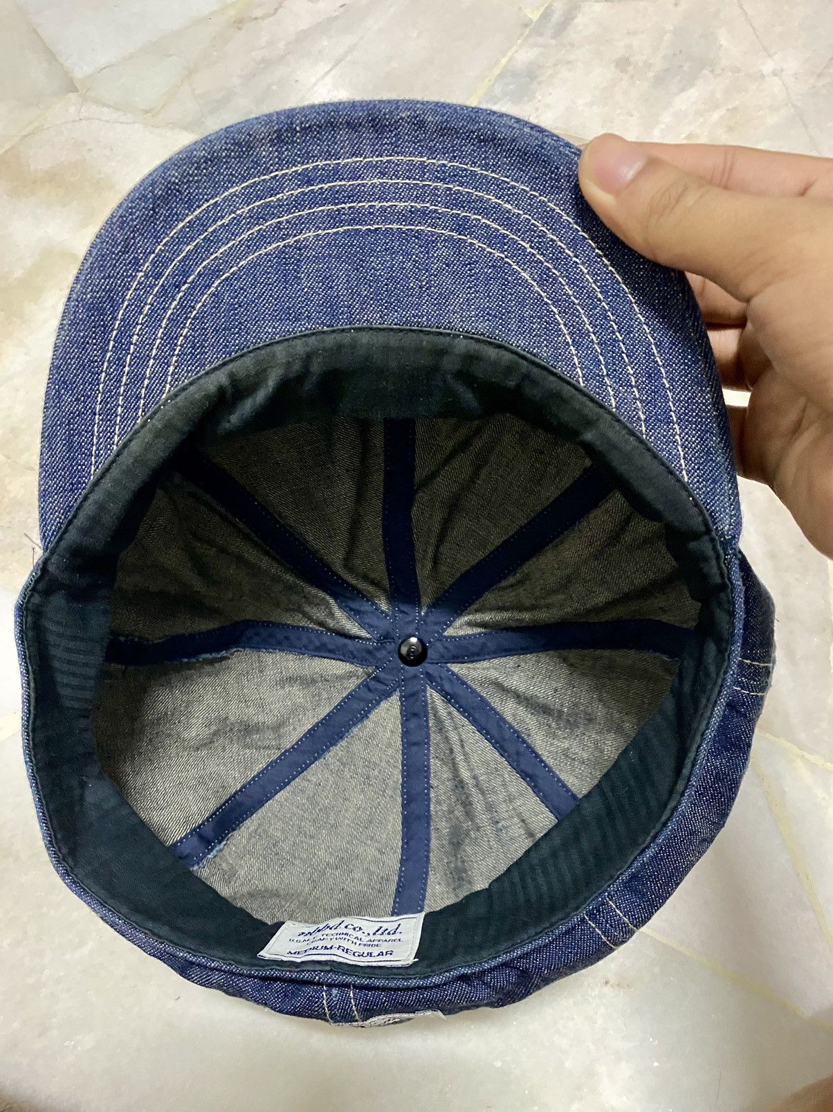 Neighborhood Neighborhood Blue denim newboys cap Size ONE SIZE - 8 Thumbnail