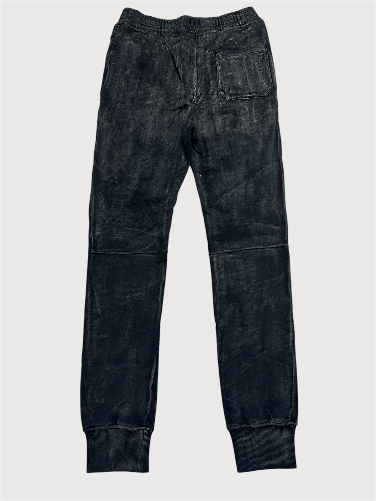 Balmain SS2014 Waxed Biker Sweatpants Size US 32 / EU 48 - 2 Thumbnail