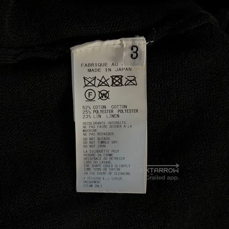 Yohji Yamamoto YOHJI YAMAMOTO Lace-Up Long-Sleeved Knit Sweater Size US L / EU 52-54 / 3 - 5 Thumbnail