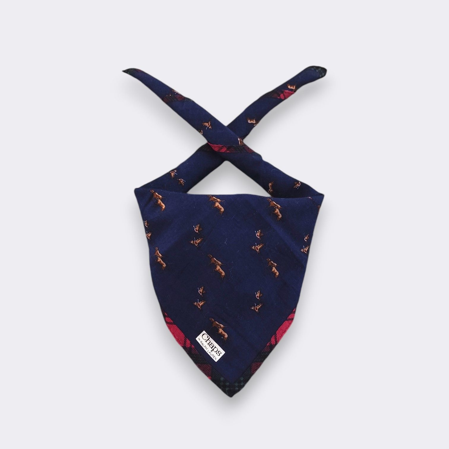 Chaps Ralph Lauren Vintage Chaps Ralph Lauren Handkerchief Neckerchief H079K Size ONE SIZE - 2 Thumbnail