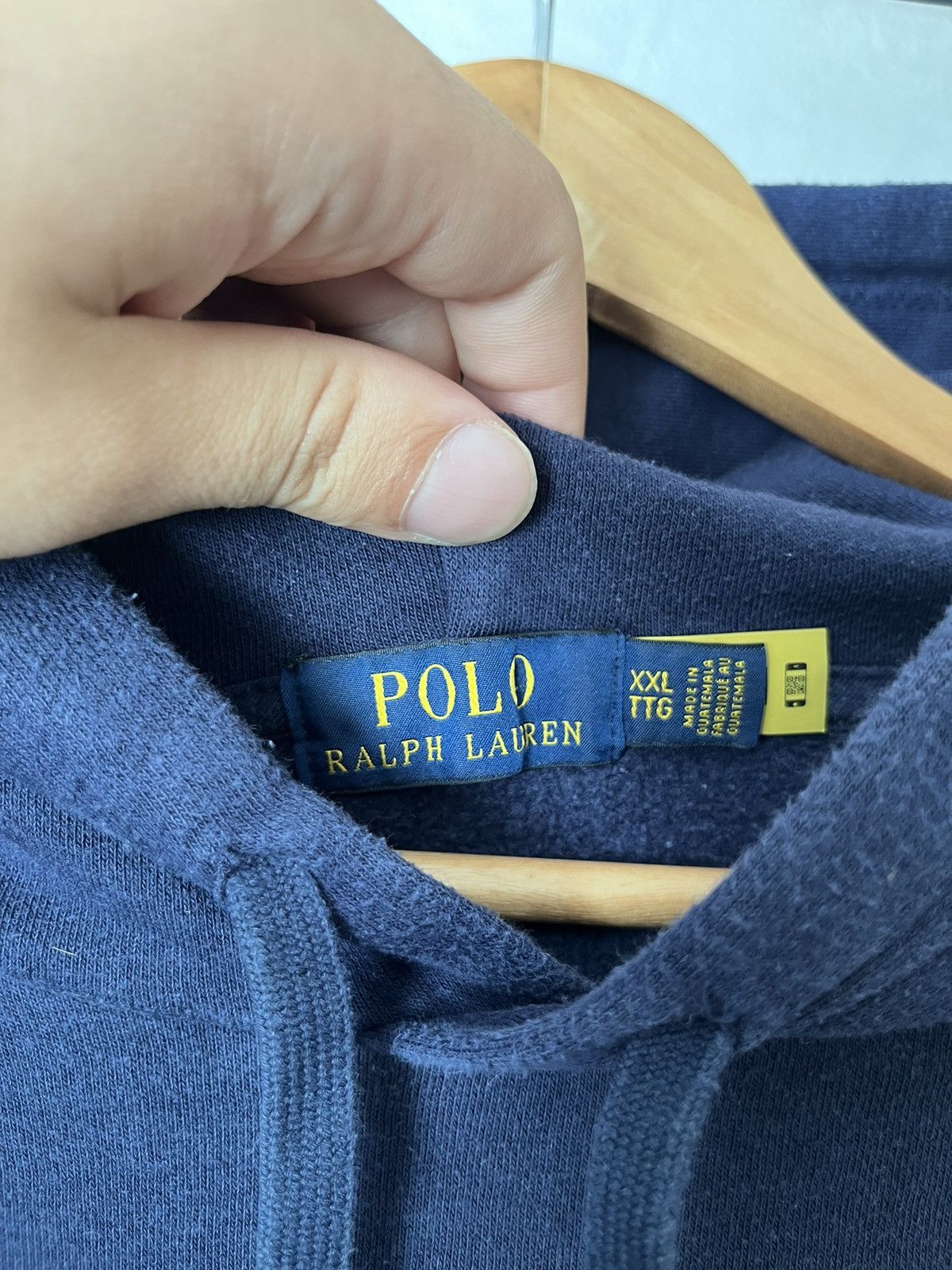 Polo Ralph Lauren Polo Ralph Lauren big logo embroidered hoodie Size US XXL / EU 58 / 5 - 5 Thumbnail