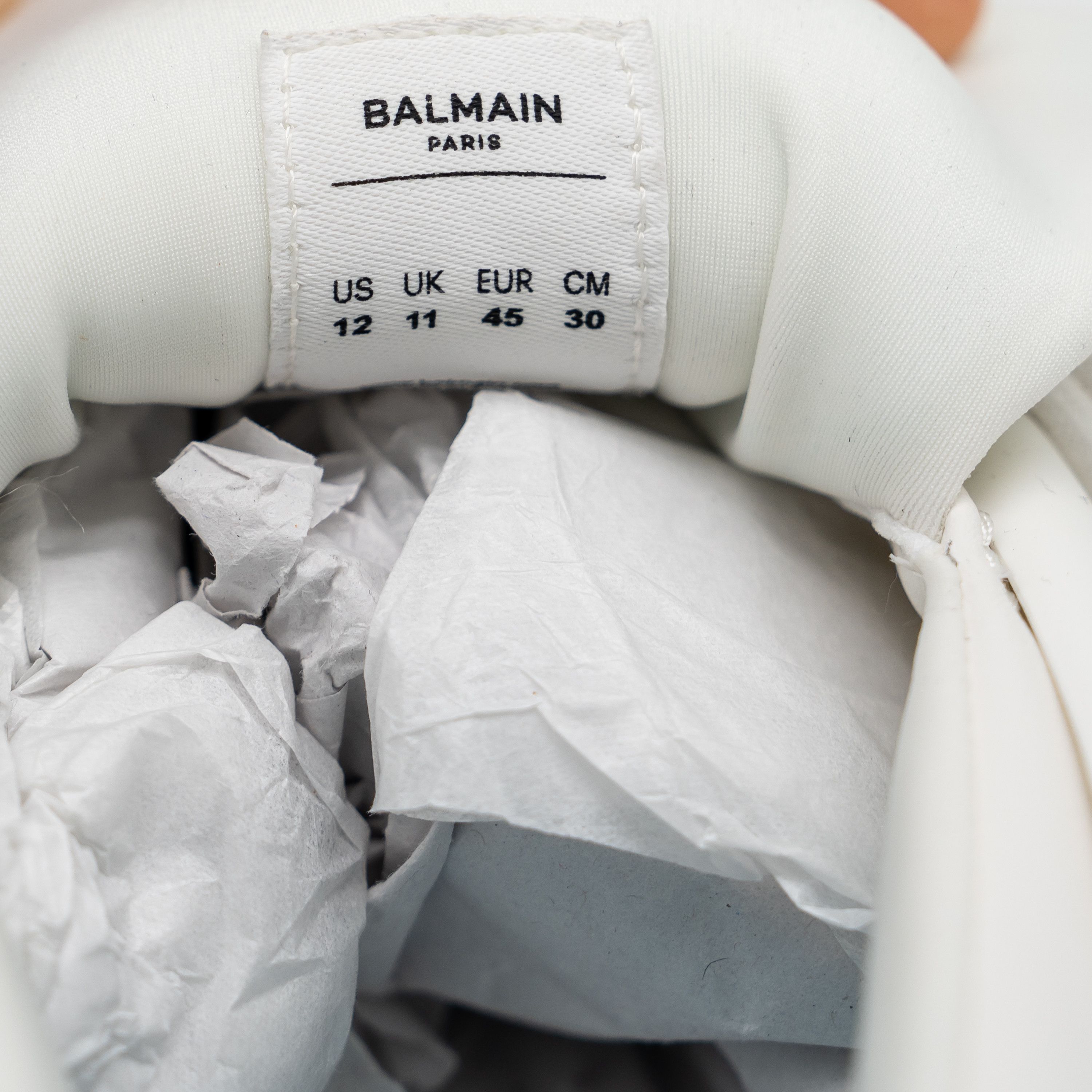 Balmain 45 12 US Balmain Unicorn White Blue Sneakers Neoprene Size US 12 / EU 45 - 12 Thumbnail