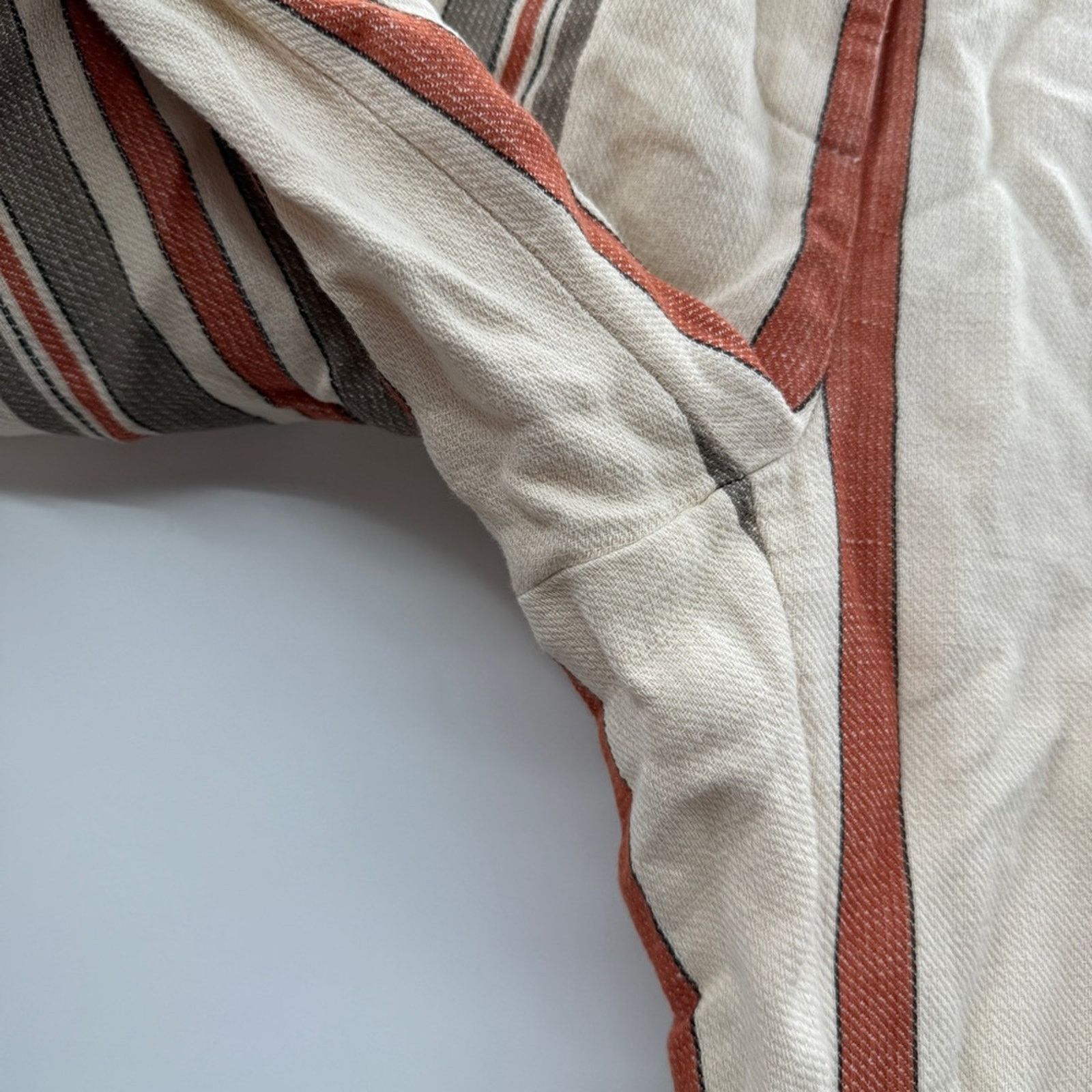 Rebecca Minkoff Rebecca Minkoff Molly Striped High Rise Straight Pants 4 Size 27" / US 4 / IT 40 - 6 Thumbnail