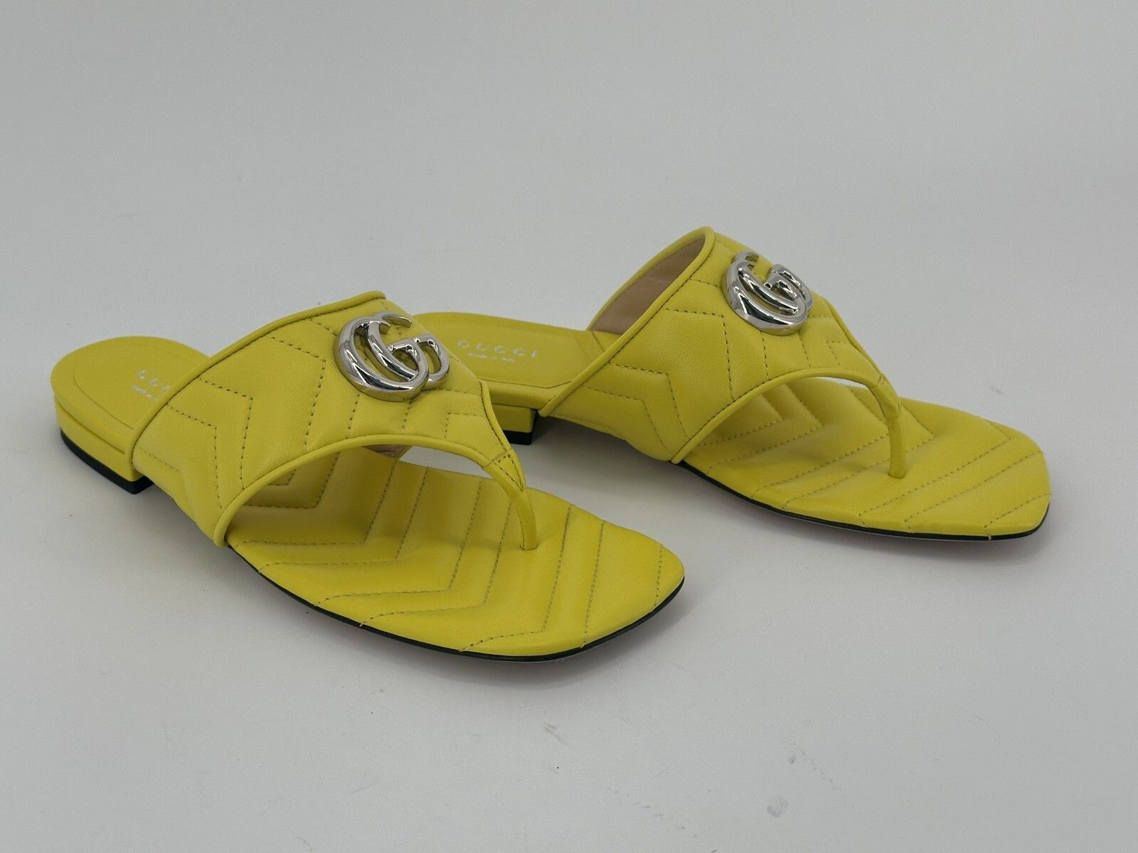 Gucci New Gucci Marmont Sandals Size-IT-38 / US-8 Size US 8 / IT 38 - 1 Thumbnail