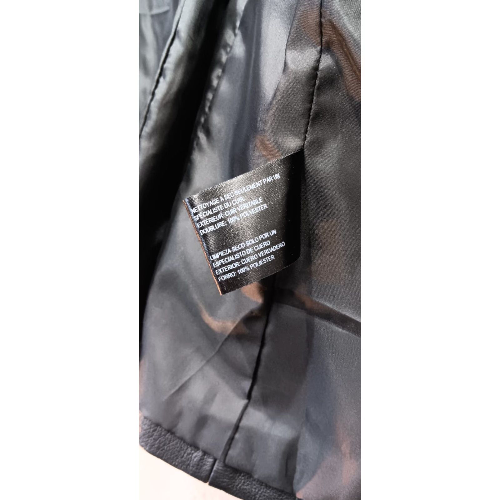 Vintage Bernardo Leather Jacket Women's Black Size M Full Zip Pockets Short Lightly Used Regular Fit Size M / US 6-8 / IT 42-44 - 7 Thumbnail