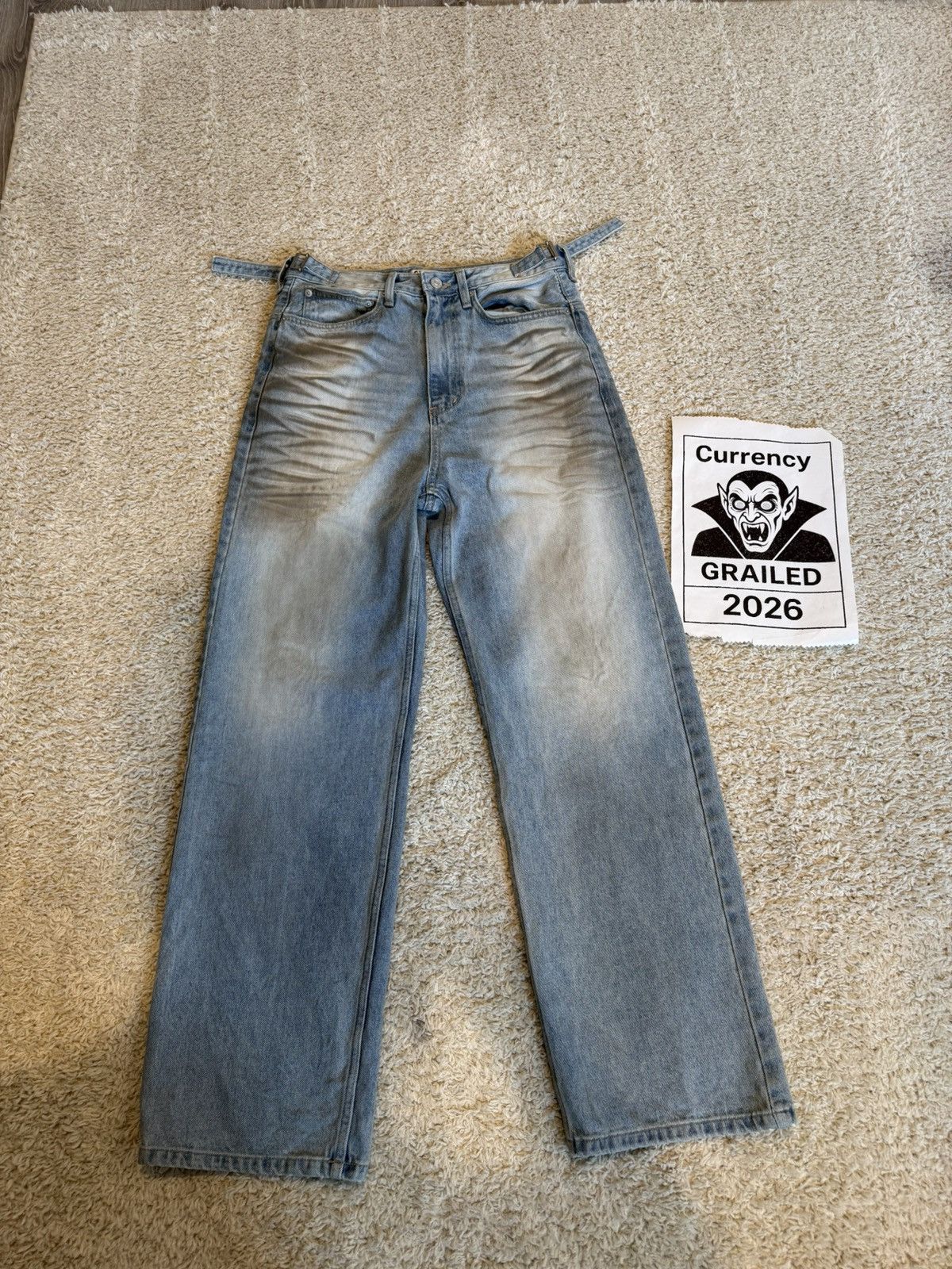 GRAILZ GRAILZ GR MUD WASH DENIM JEAN Size US 30 / EU 46 - 1 Thumbnail