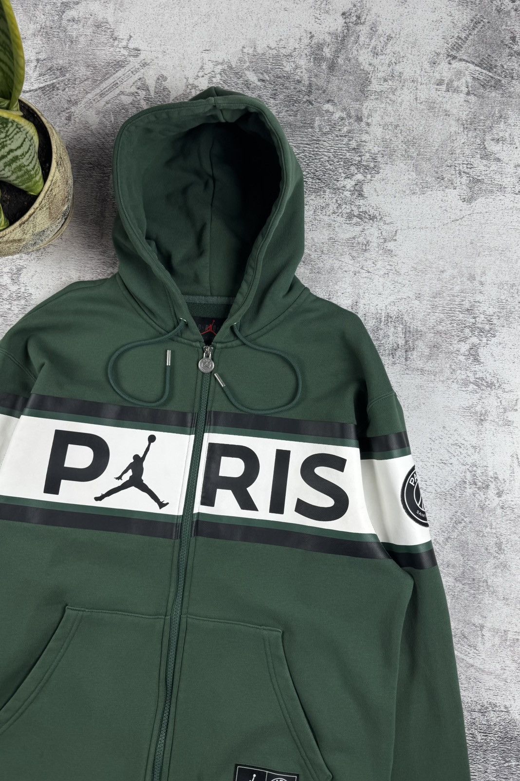 Nike Nike PSG Paris Saint Germain Soccer Zip Hoodie Pullovover Size US M / EU 48-50 / 2 - 5 Thumbnail