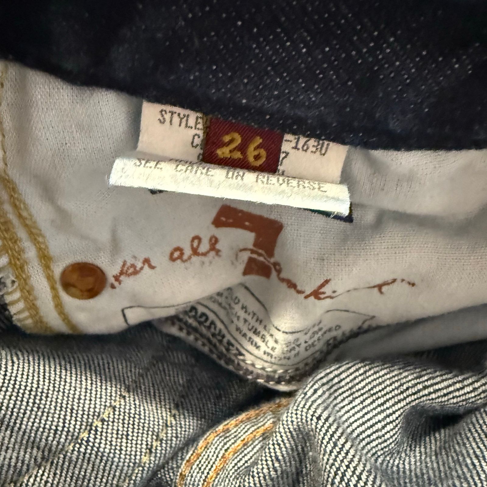 7 For All Mankind 7 For All Mankind Women’s Flare Jeans Size 26 Size 26" / US 2 / IT 38 - 4 Thumbnail