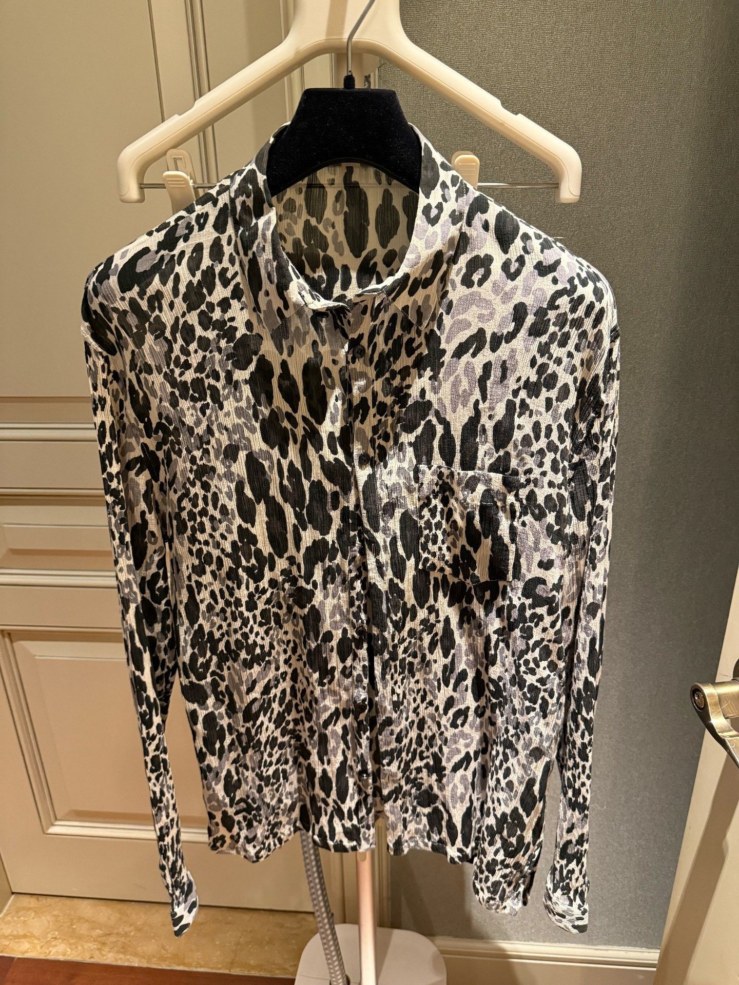 Saint Laurent Paris Saint Laurent Classic Black White Shirt Size US XXS / EU 40 - 3 Thumbnail