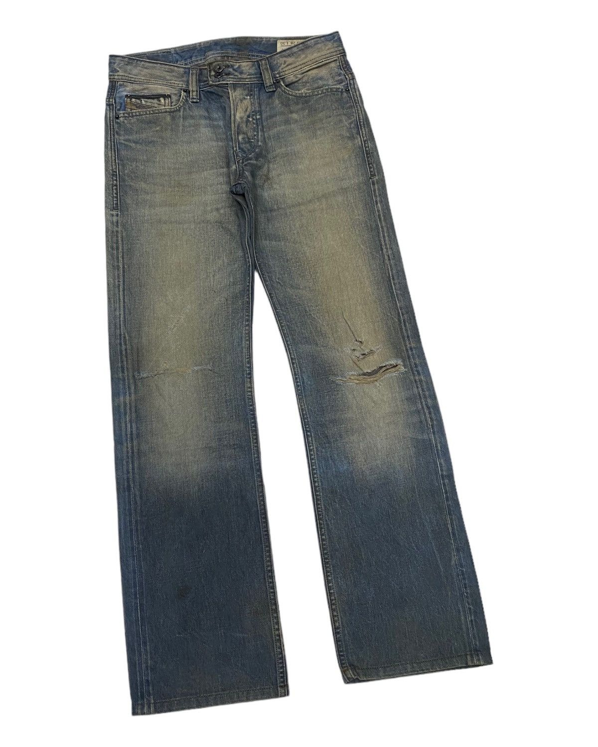 Diesel DIESEL RUSTY DISTRESSED DENIM JEANS Size US 30 / EU 46 - 3 Thumbnail