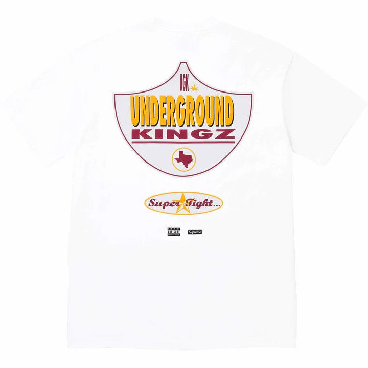 Image of Supreme Ugk Super Tight Tee Ss24 White, Men's (Size Small)