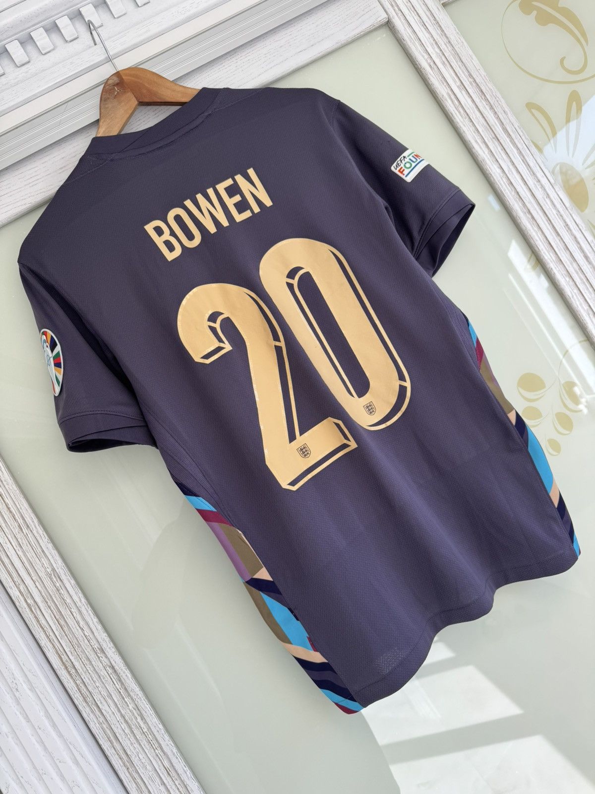 Nike Bowen #20 England 2024-2025 Euro Away Soccer Jersey Shirt Size US S / EU 44-46 / 1 - 5 Thumbnail