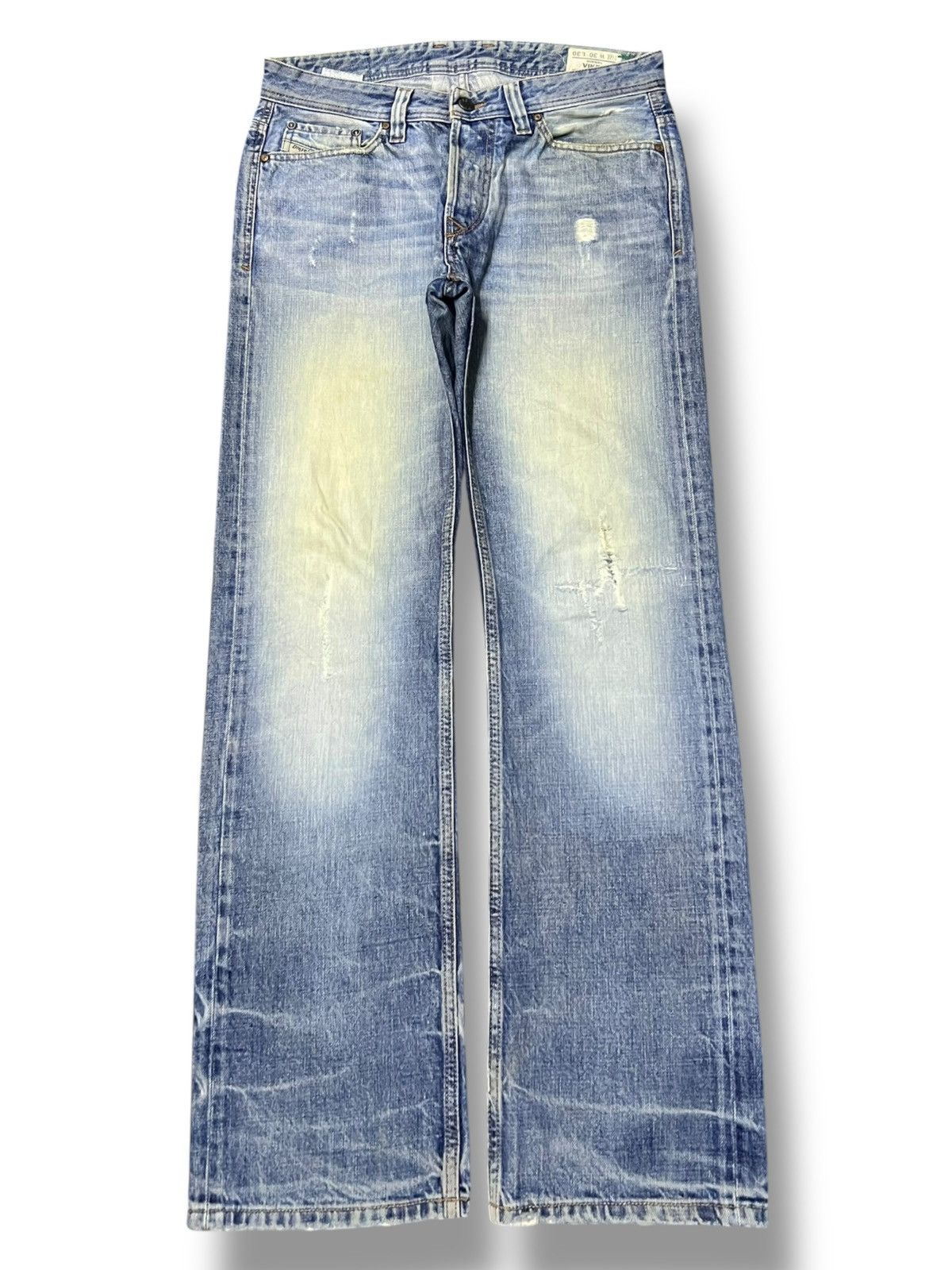 Diesel Vintage Diesel Viker Italy - Faded Wash, Distressed Denim Size US 32 / EU 48 - 2 Thumbnail