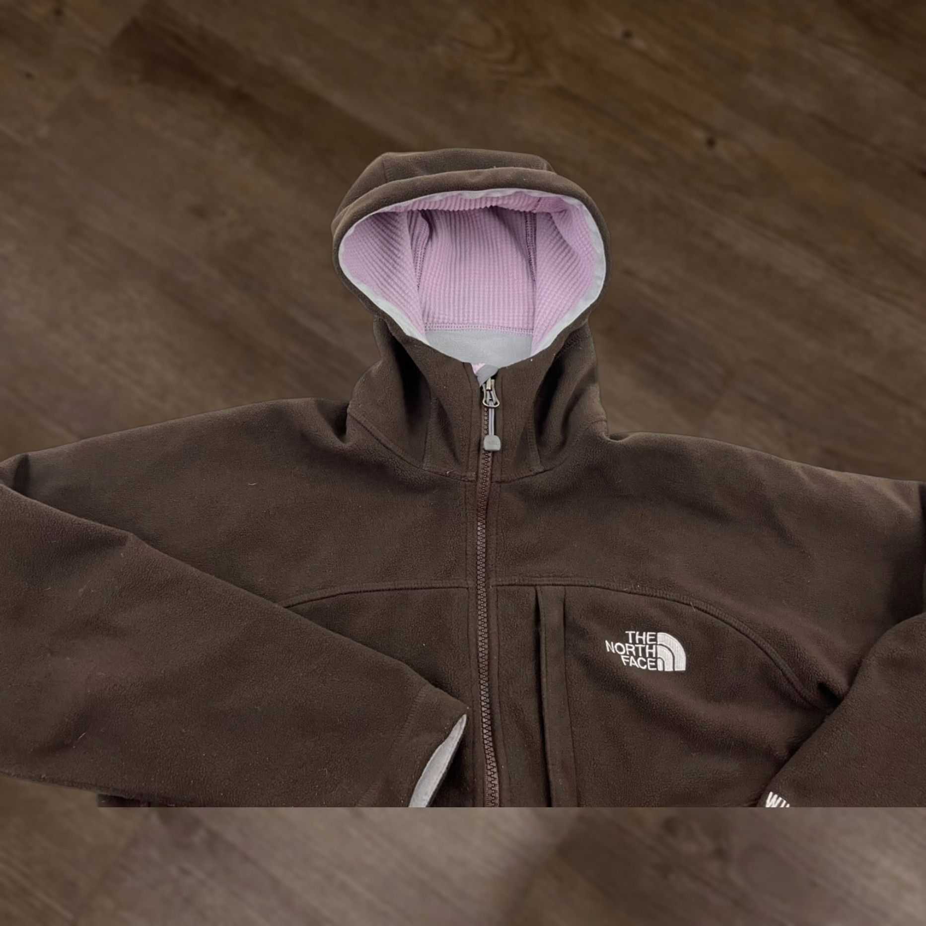 The North Face The North Face WindWall Fleece Jacket Women's XS Hooded Parka Windproof Coat Clothing Jacket Size XS / US 0-2 / IT 36-38 - 1 Thumbnail