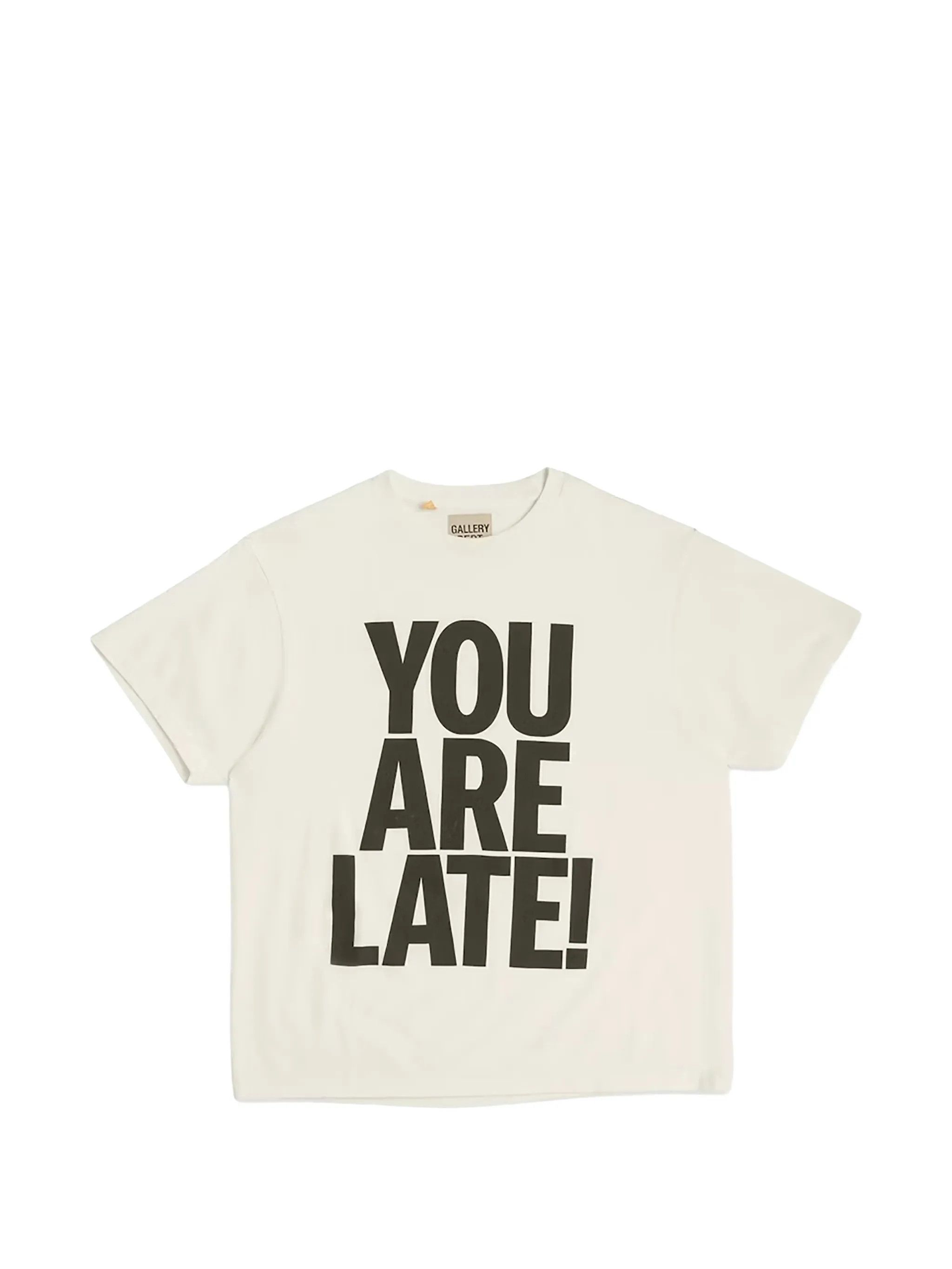 Gallery Dept. o1gr1nt0426 Atk You Are Late T-Shirt in White Size US XL / EU 56 / 4 - 1 Thumbnail