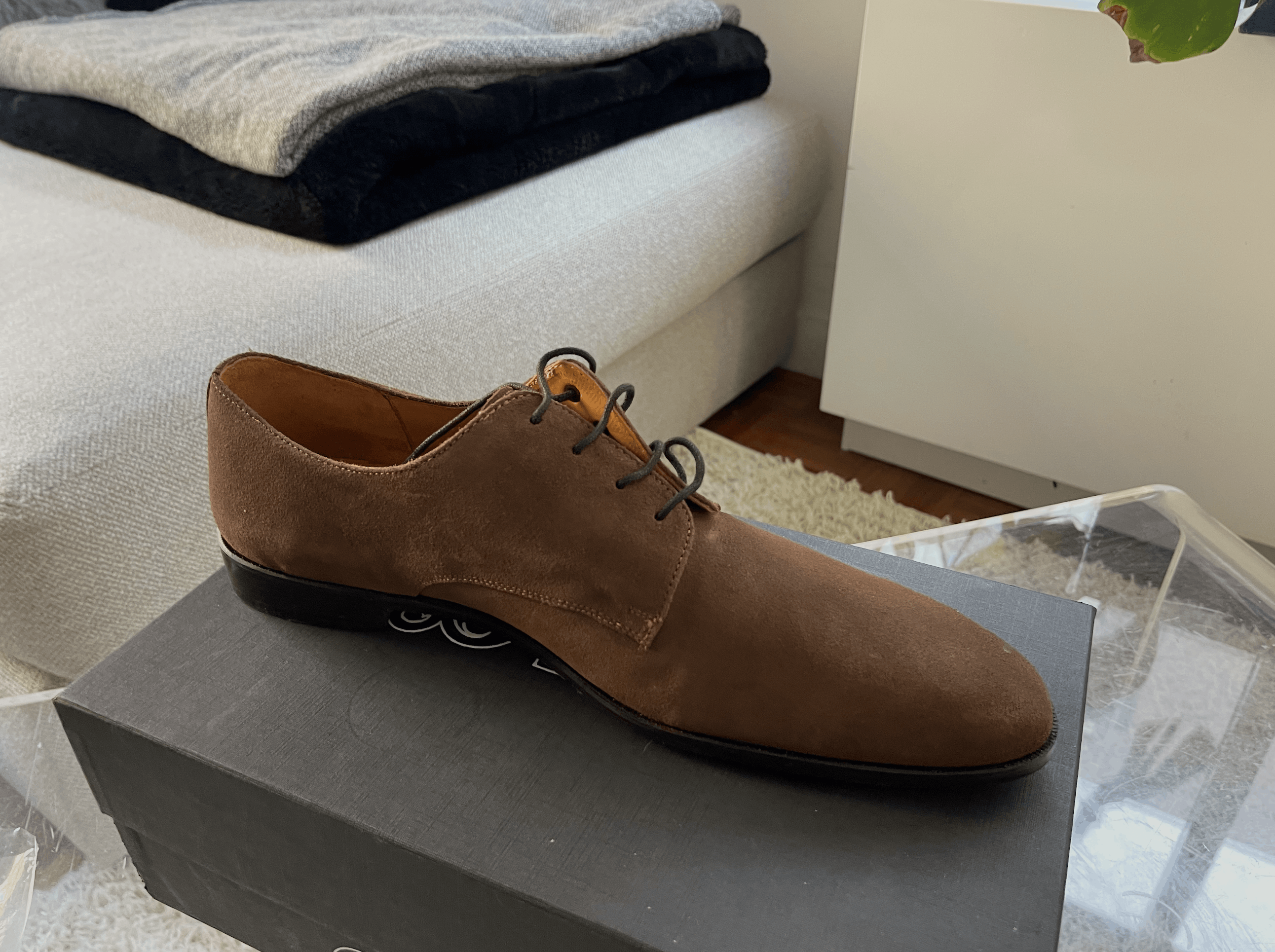 Other Suede Carlos Santana Power Plain Derby Size US 14 / EU 47 - 5 Thumbnail
