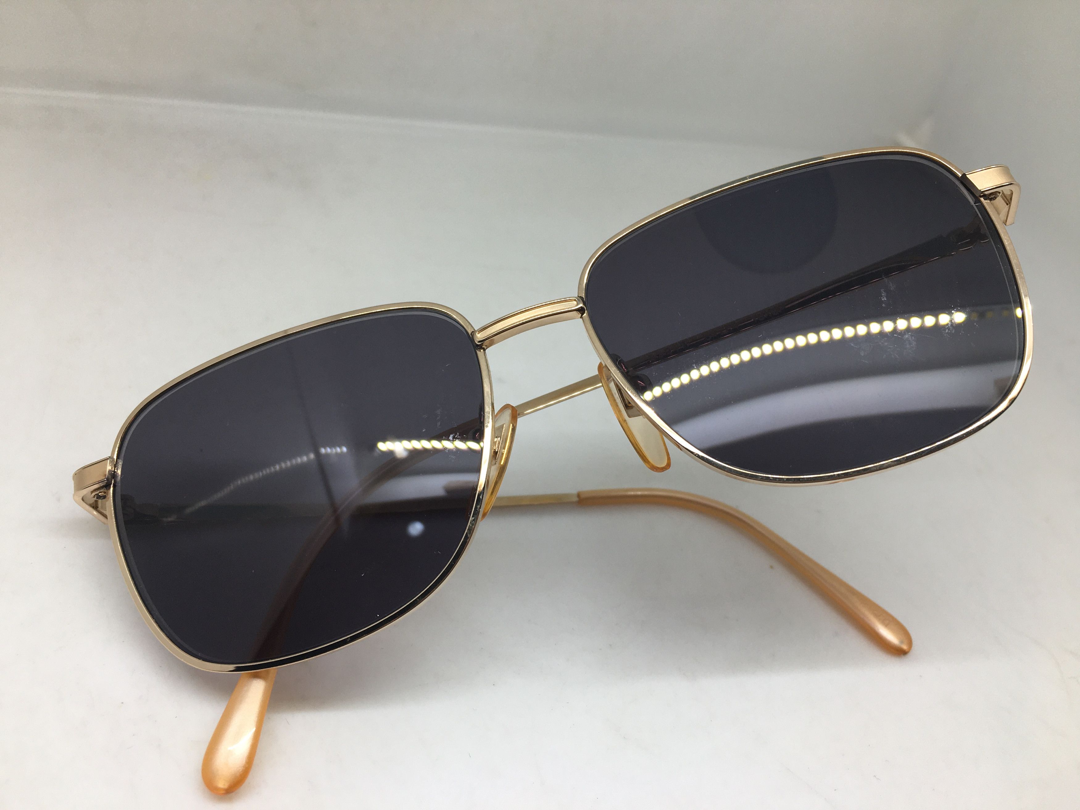 Vintage Vintage Arch of Triumph 18KGP Sunglasses Frame Size ONE SIZE - 7 Thumbnail