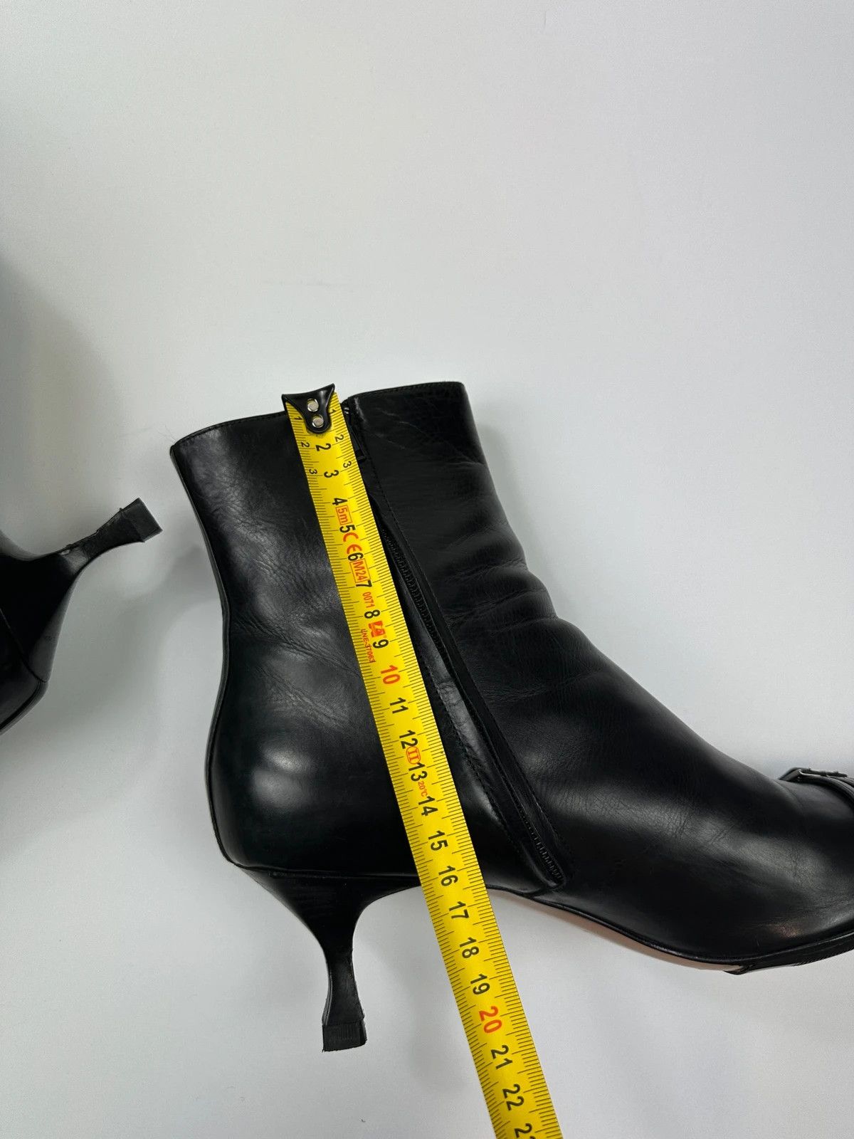 Dior Dior John Galliano Black Leather High Heels Boots Size US 10 / IT 40 - 15 Thumbnail