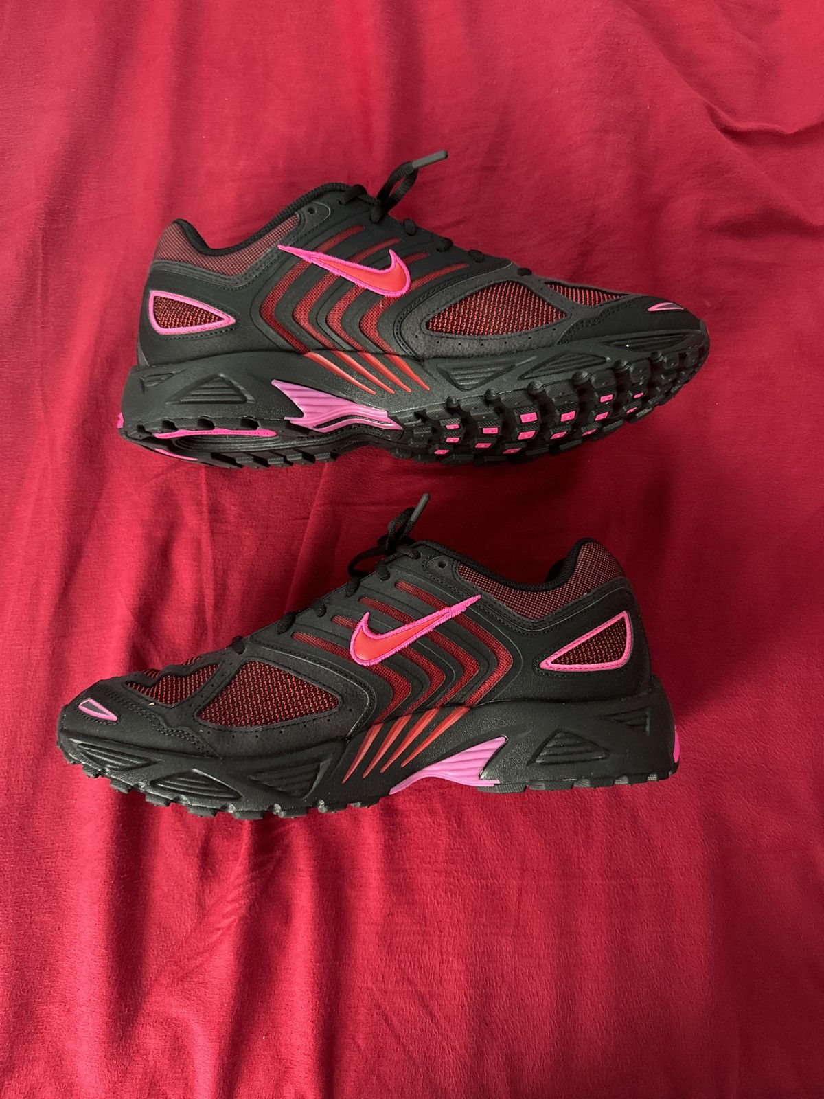 Nike Air Pegasus 2K5 ‘Black Fire Red’ Size US 13 / EU 46 - 1 Thumbnail
