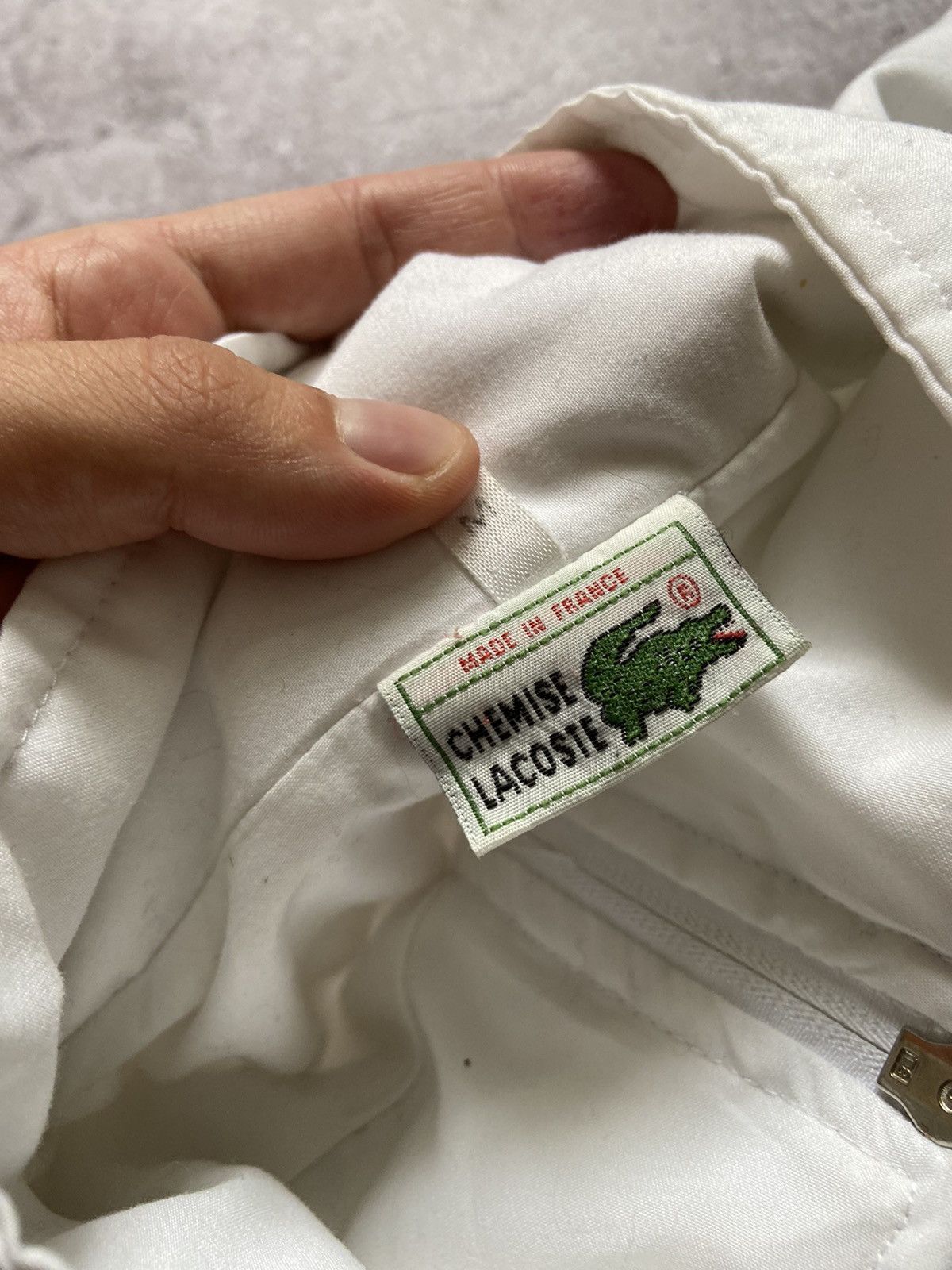 Lacoste × Vintage Vintage Lacoste Track Jacket Full Zip Y2K Drill Size US M / EU 48-50 / 2 - 8 Thumbnail