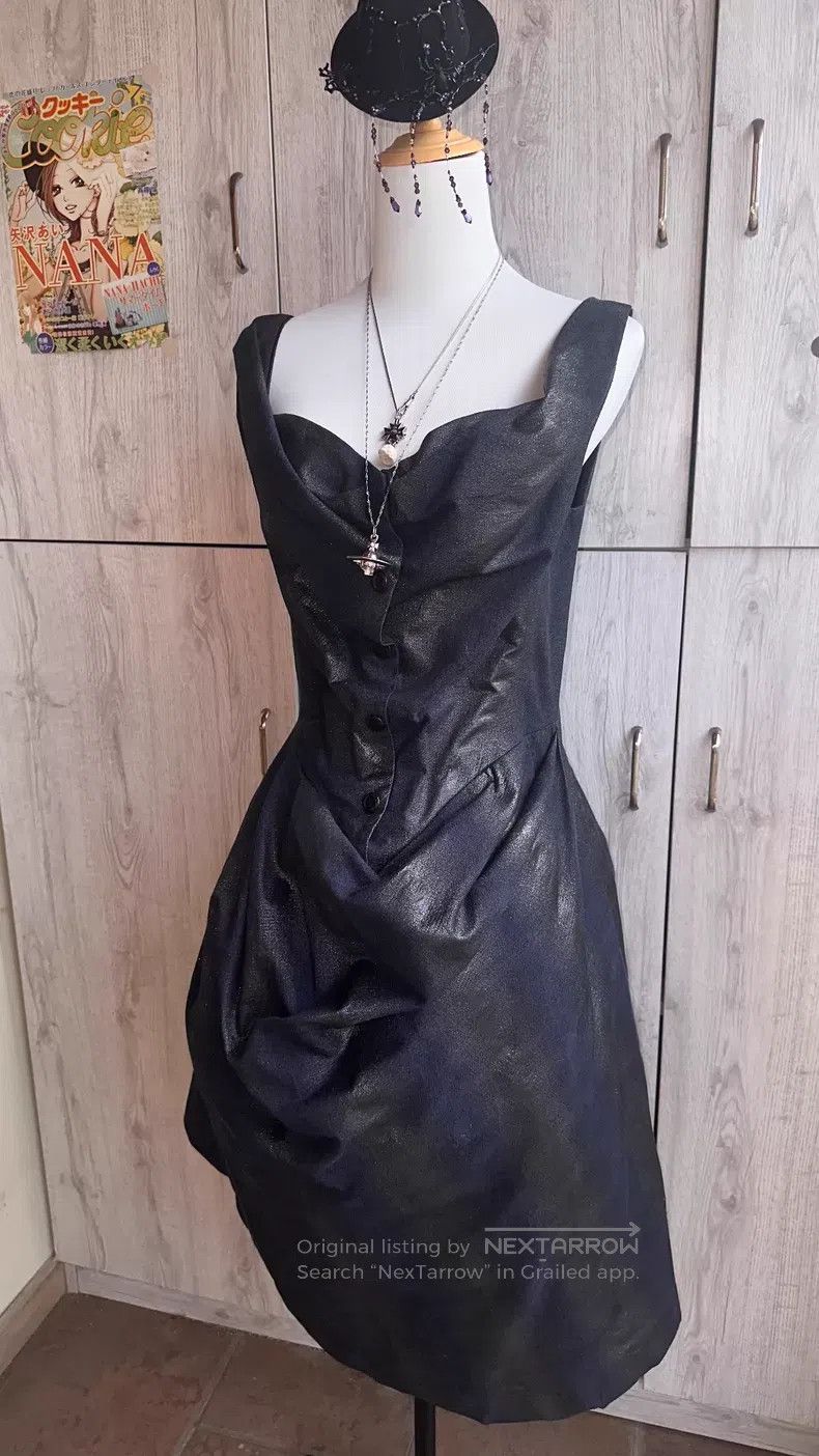 Vivienne Westwood Vivienne Westwood Dress with pleats and snap button design Size M / US 6-8 / IT 42-44 - 2 Thumbnail