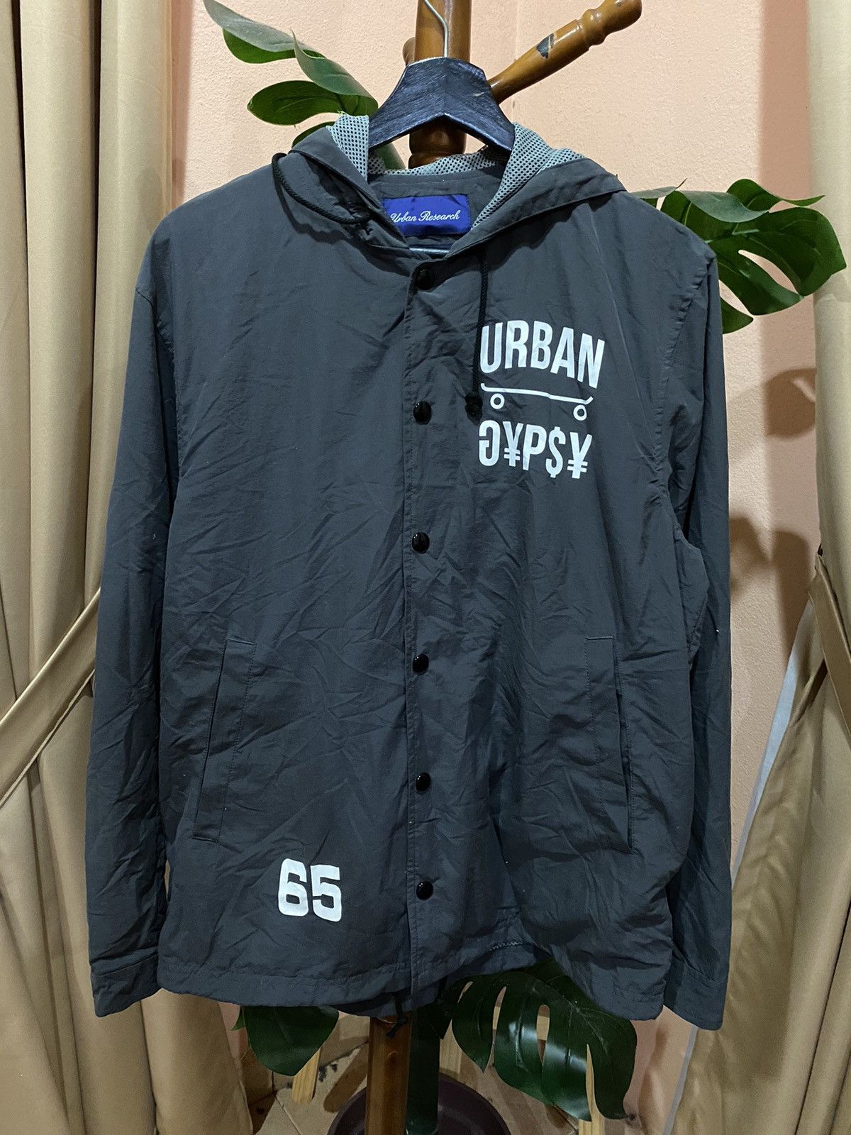URBAN RESEARCH DOORS Urban Research ‘Urban Gypsy’ Hooded Jacket Casual Wear Size US M / EU 48-50 / 2 - 4 Thumbnail