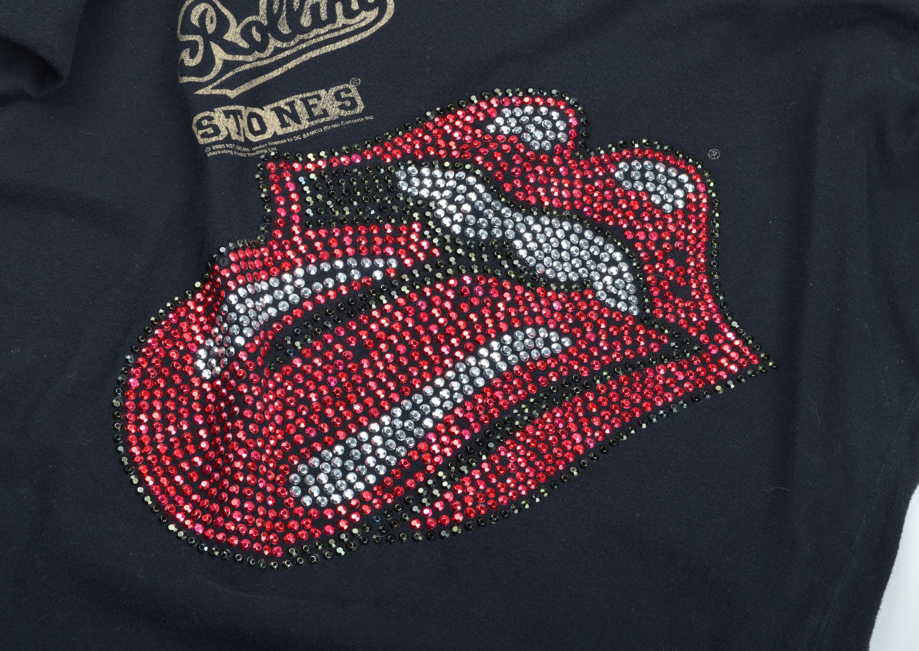 Amplified Amplified Y2K Grunge Punk Rolling Stones Rhinestone Top Size S / US 4 / IT 40 - 6 Thumbnail