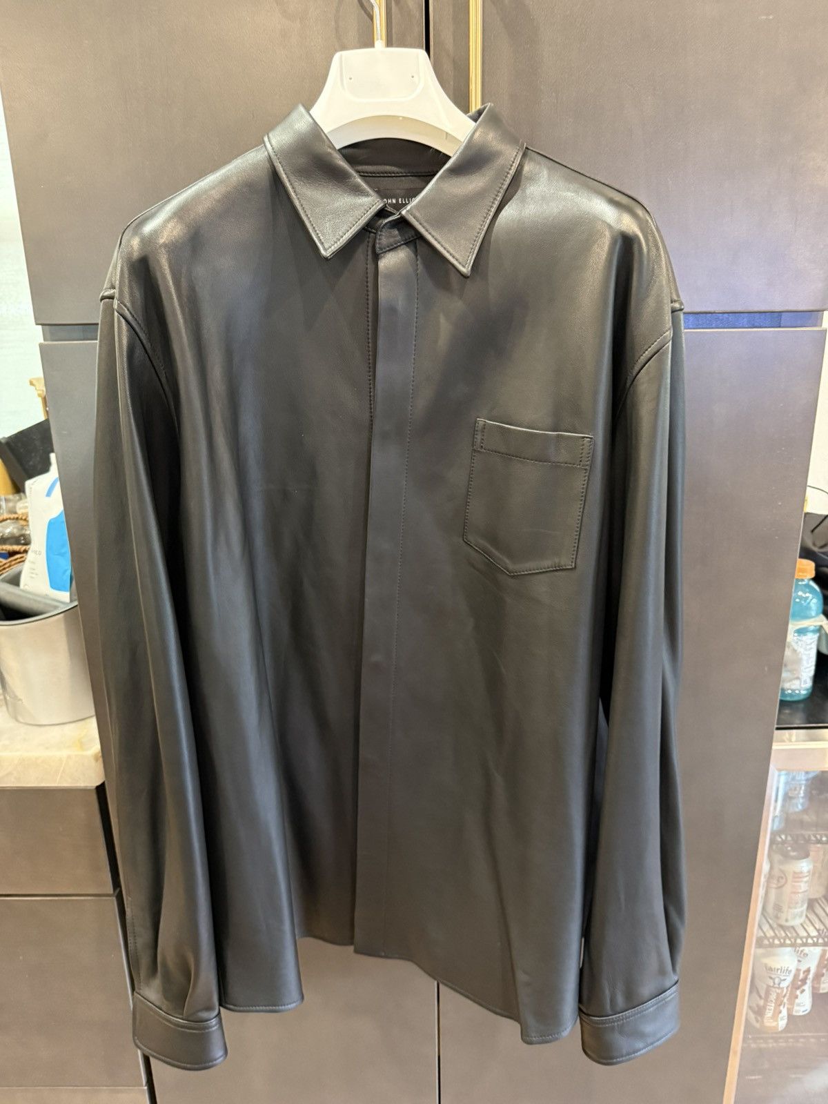 John Elliott John Elliott leather jacket shirt Size US XXL / EU 58 / 5 - 1 Thumbnail
