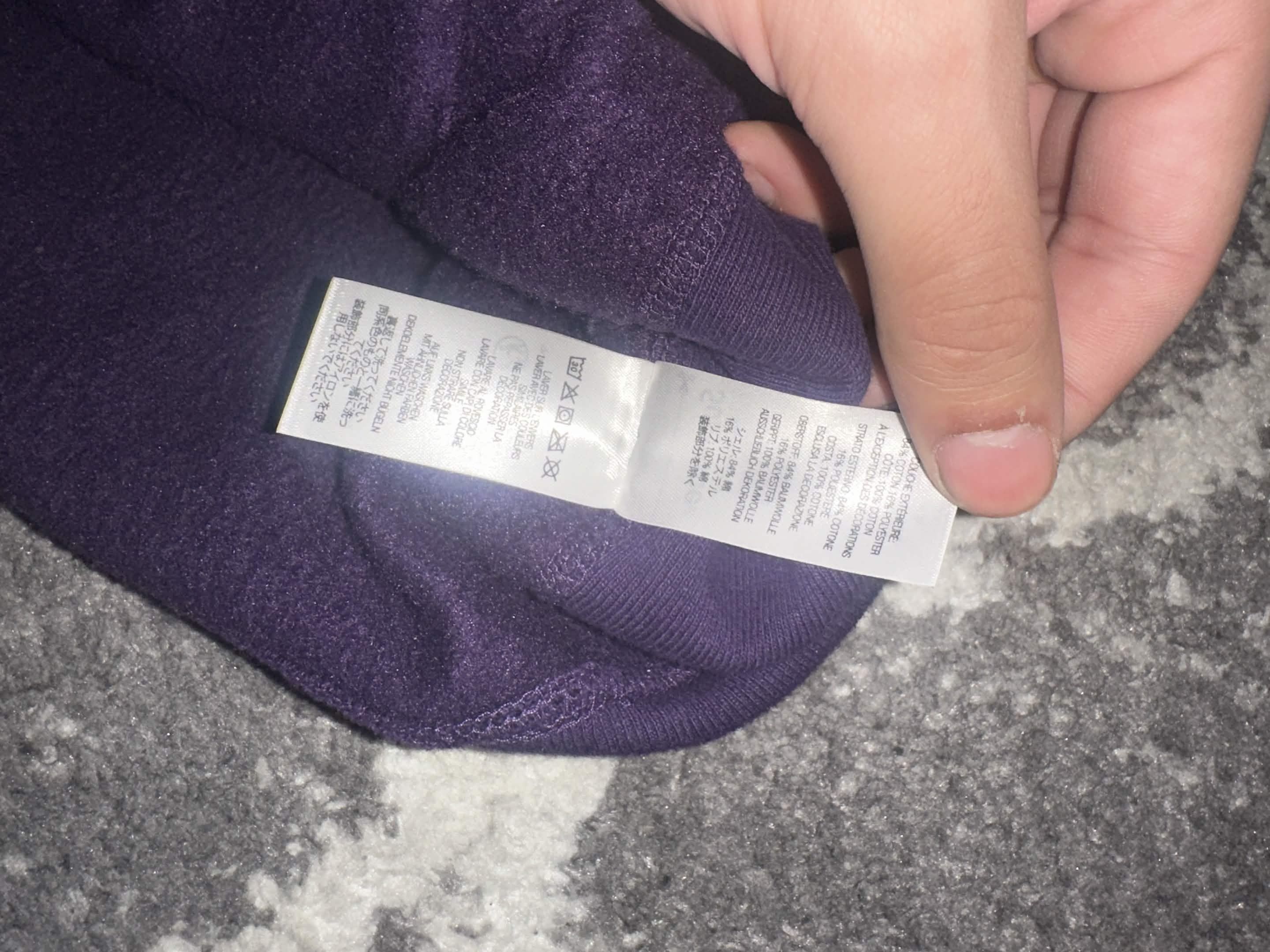 Supreme FW23 Box Logo Sweatshirt Purple L Size US L / EU 52-54 / 3 - 4 Thumbnail