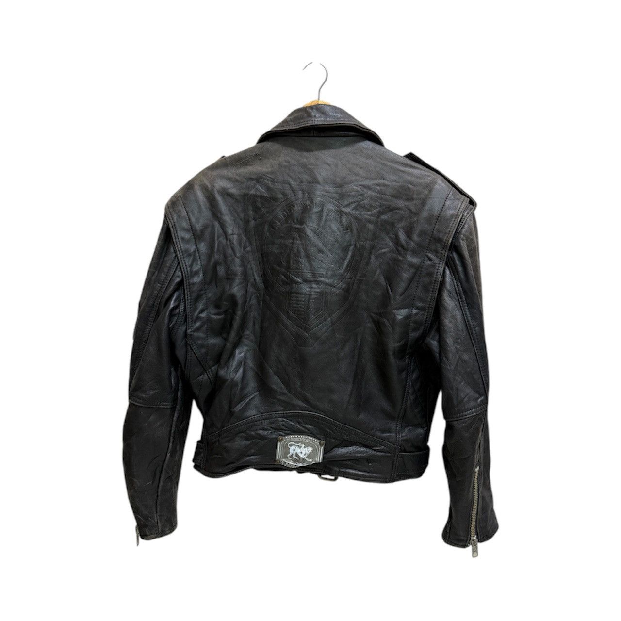 Parasuco Vintage Parasuco Double Colar Rider Jacket Leather Size US M / EU 48-50 / 2 - 2 Thumbnail