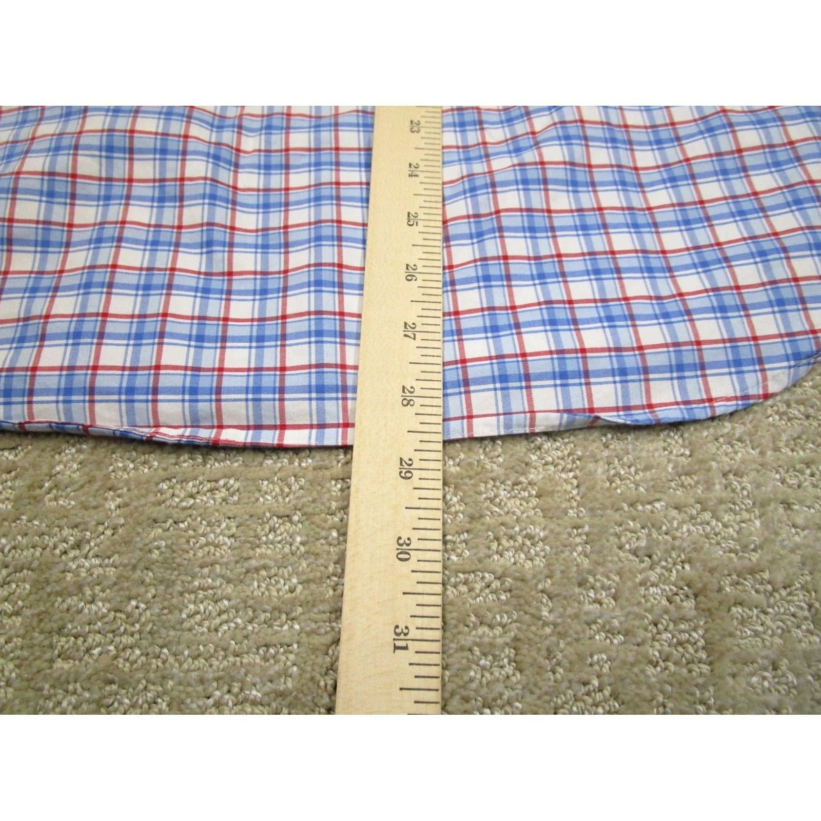 Vineyard Vines Vineyard Vines Shirt Men Small Blue Plaid OTG Long Sleeve Size US S / EU 44-46 / 1 - 6 Thumbnail