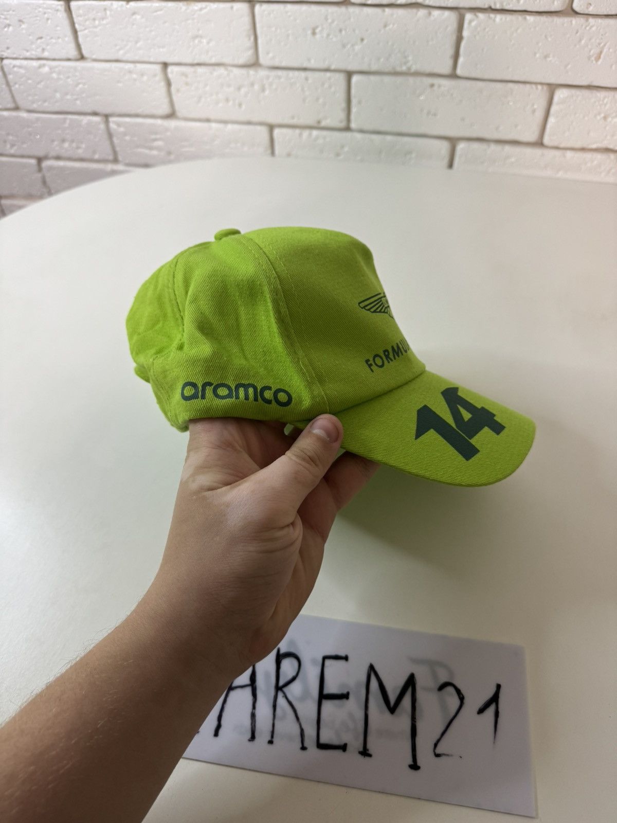Formula 1 Aston Martin formula one cap hat Size ONE SIZE - 3 Thumbnail