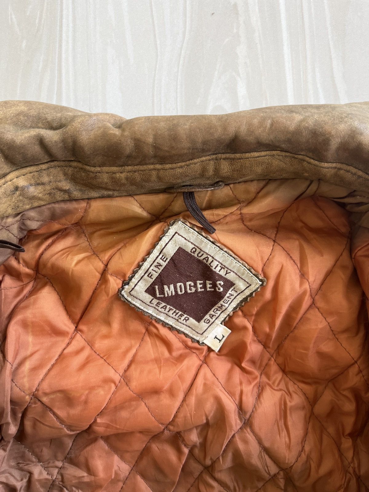 Leather Jacket Streetwear Vintage RARE VINTAGE LMDGEES SHEEP LEATHER JACKET LIKE ASAP NAST Grailed