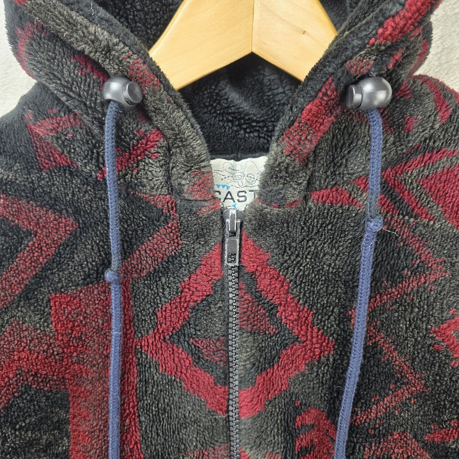 Other Vintage Forecaster Aztec Sherpa Fleece Hooded Jacket Medium Size US M / EU 48-50 / 2 - 3 Thumbnail