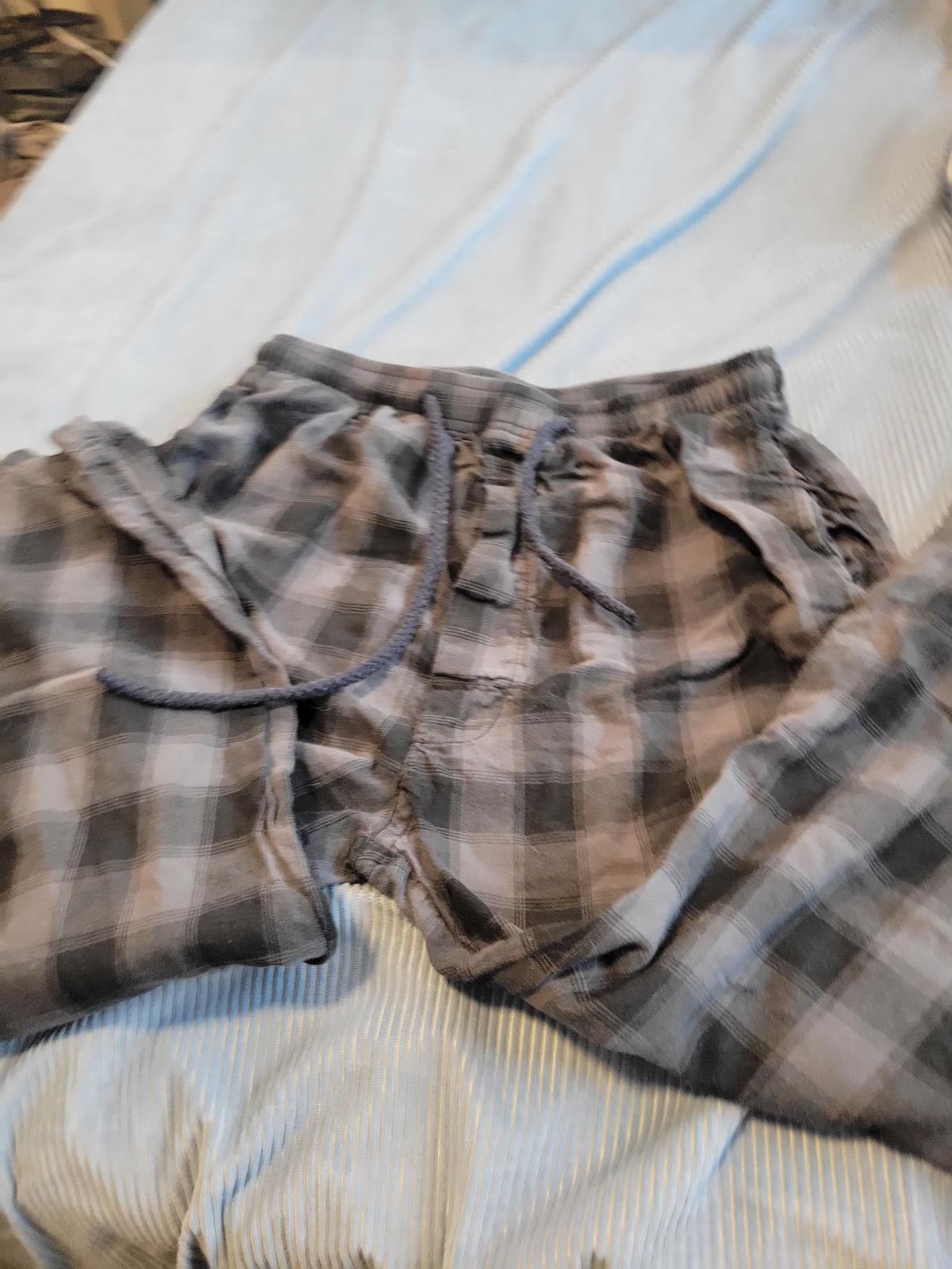 Other Plaid Cotton Lounge Pants Size S/M Size ONE SIZE - 1 Thumbnail