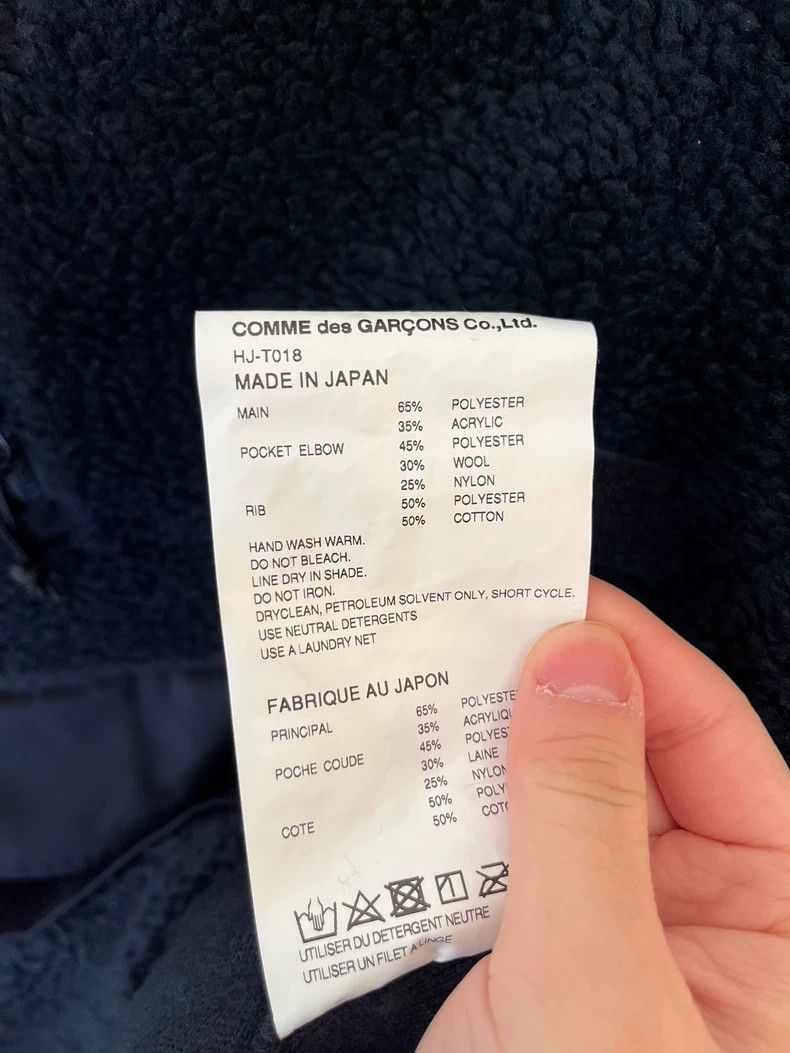 Comme des Garcons Comme Des Garcons Polar Fleece Jacket Sweater Size US XL / EU 56 / 4 - 6 Thumbnail