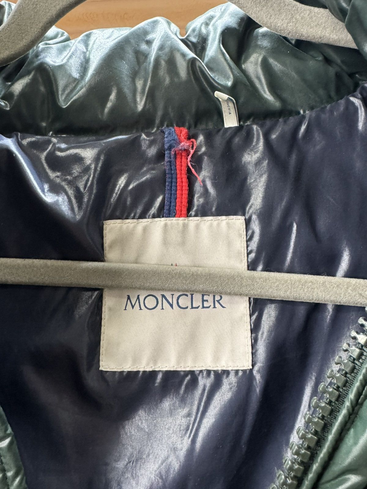 Moncler Moncler Maya Down Jacket Green Size US L / EU 52-54 / 3 - 3 Thumbnail