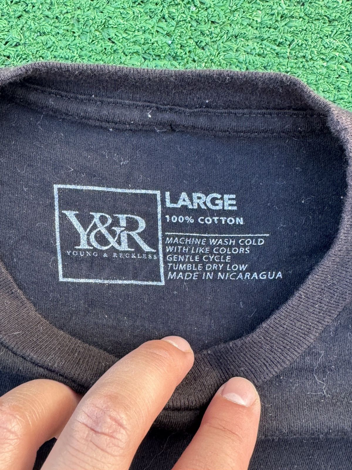 Young And Reckless Young & Reckless Mint Logo T-Shirt Size US L / EU 52-54 / 3 - 3 Thumbnail