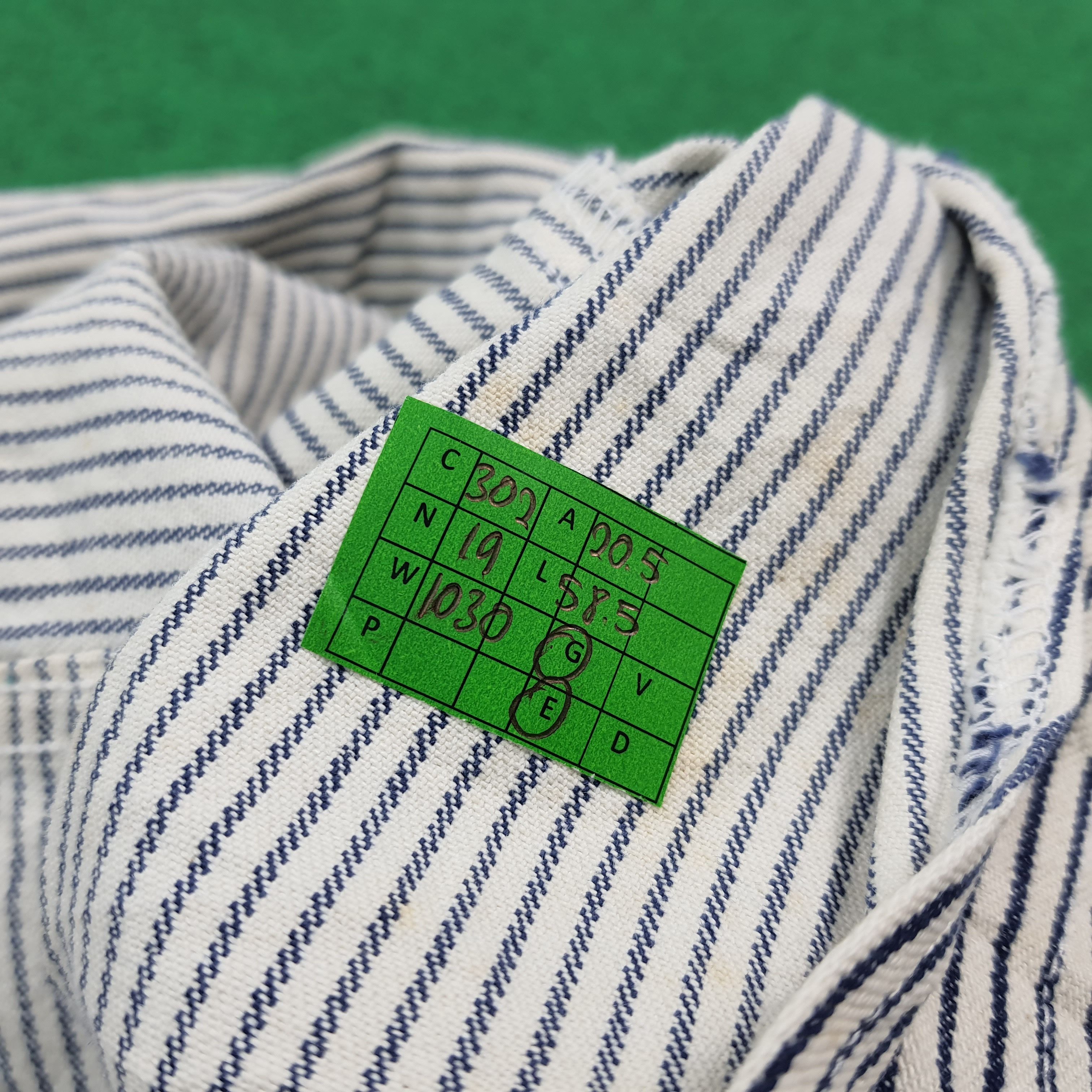 Japanese Brand Vintage PAPAS Stripe Custom Hysteric Coverall C302N19 Size US M / EU 48-50 / 2 - 8 Thumbnail