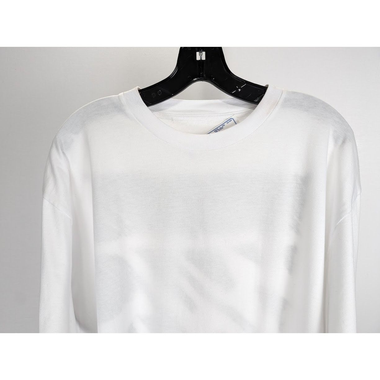 Off-White o1rshd1 Scribble Diag Over S/S Tee in White/Black Size US M / EU 48-50 / 2 - 4 Thumbnail