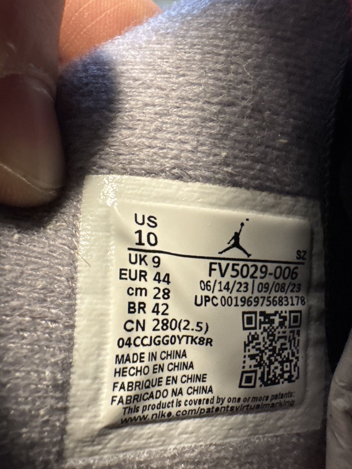 Jordan Brand Jordan 4 Bred Reimagined Size US 10 / EU 43 - 6 Thumbnail