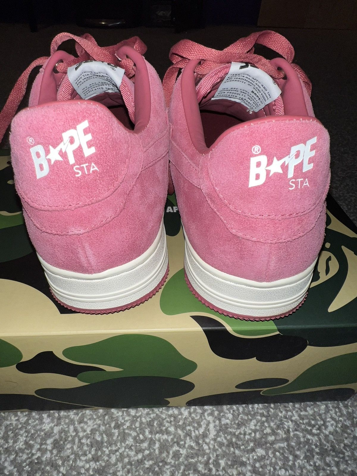 Bape Bape Suede Sta Low Size US 11 / EU 44 - 7 Thumbnail