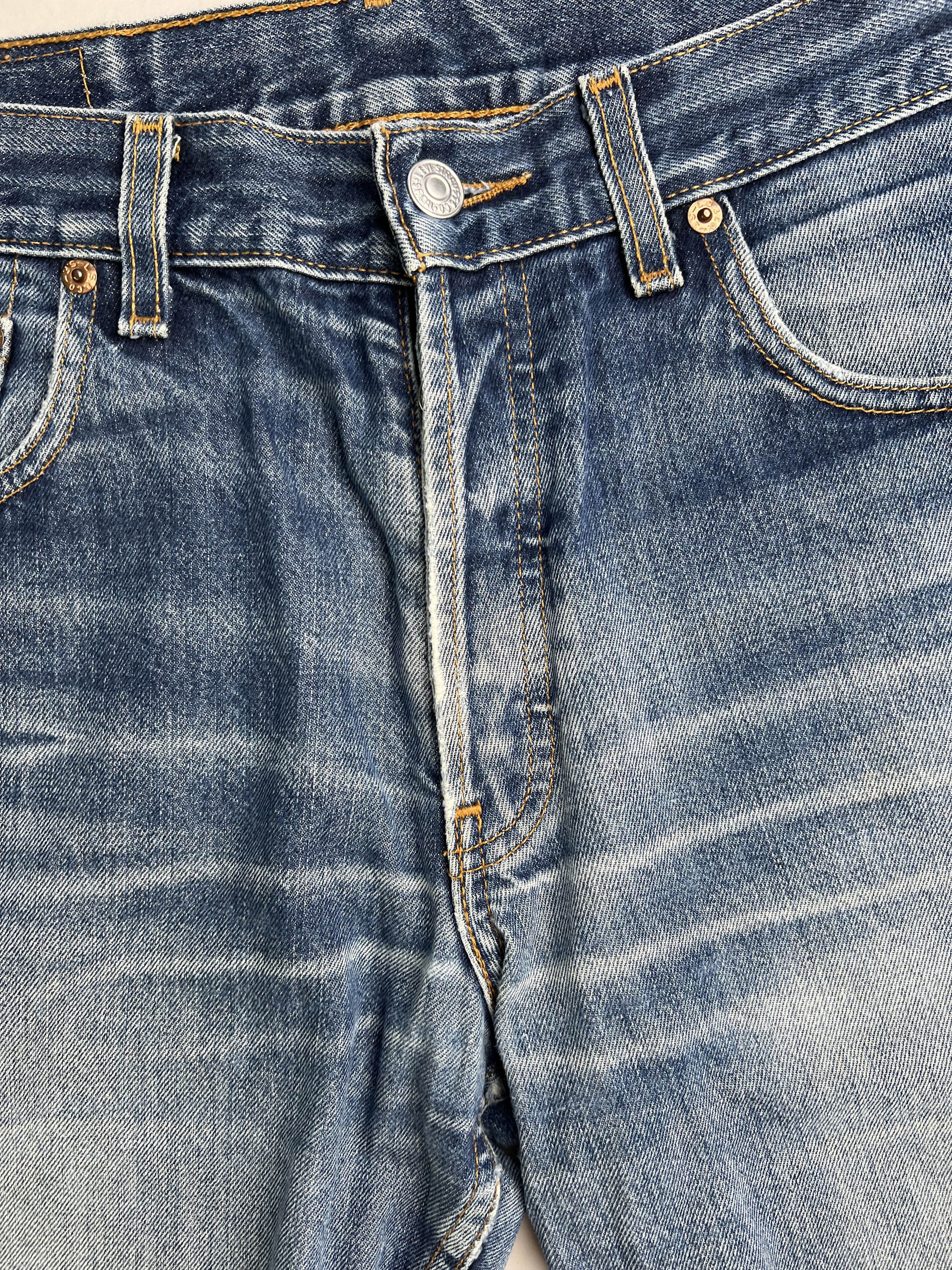 Levi's Levis 550 Jeans Shorts Light Blue W30 Size US 30 / EU 46 - 3 Thumbnail
