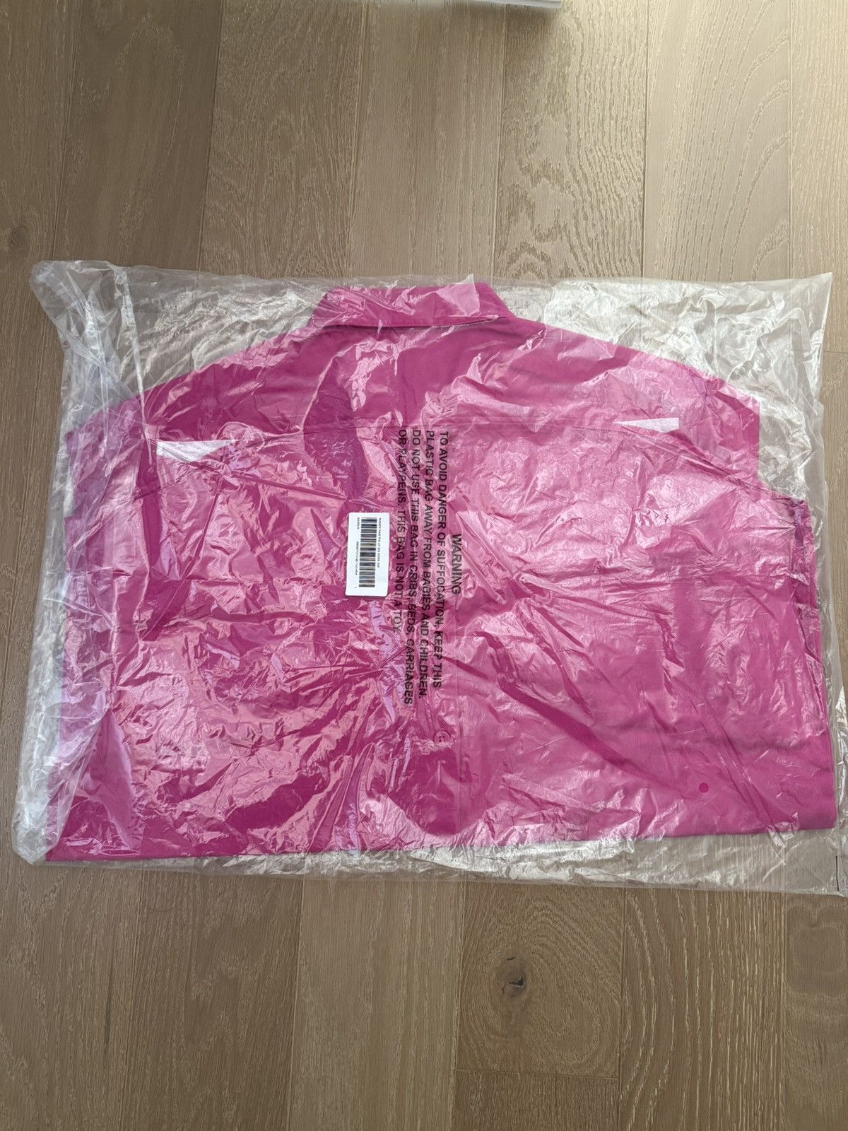 Supreme Supreme Rhinestone Pin Up S/S Work Shirt Fuchsia Pink L Size US L / EU 52-54 / 3 - 5 Thumbnail