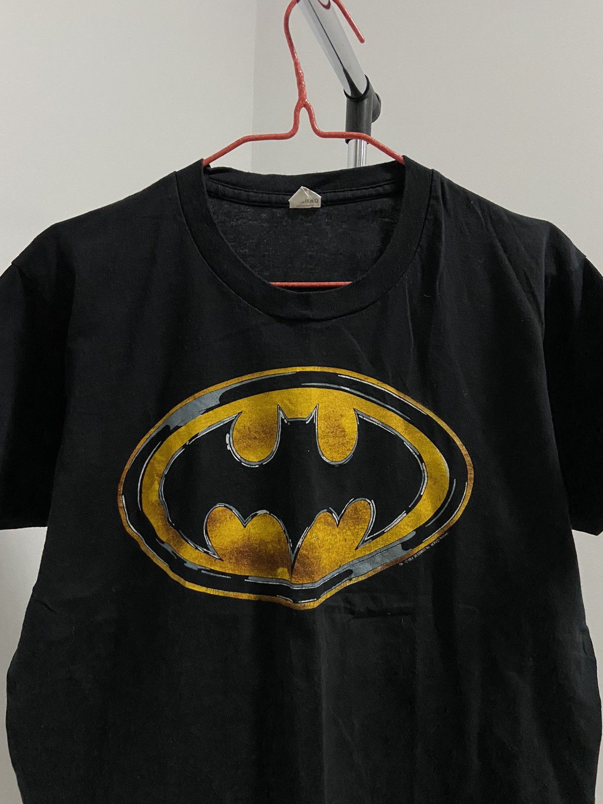 DC × DC Comics Batman 1989 big print logo vintage comics Size US XL / EU 56 / 4 - 2 Thumbnail