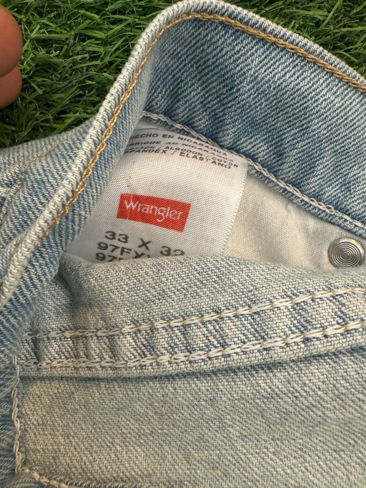 Wrangler Wrangler Denim Shorts 32x32 Size US 32 / EU 48 - 2 Thumbnail