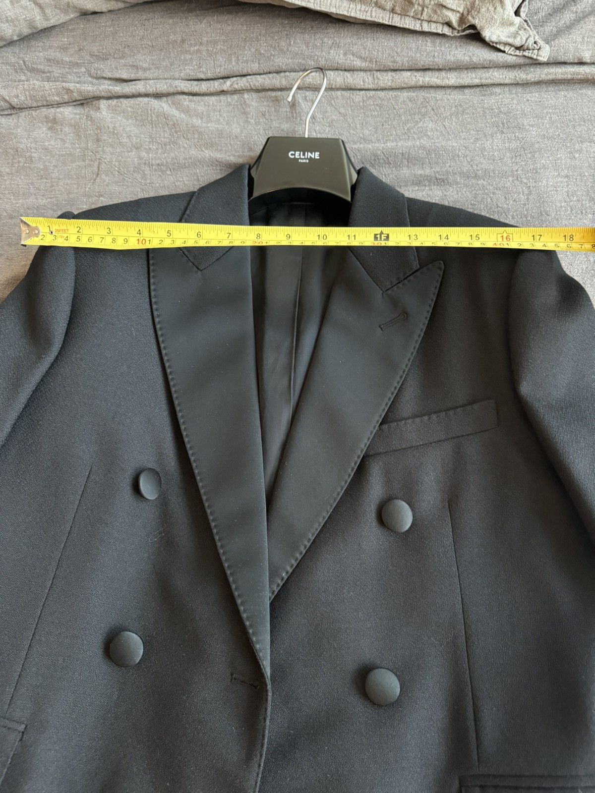 Celine 2019 Celine Tuxedo Coat Size US S / EU 44-46 / 1 - 9 Thumbnail